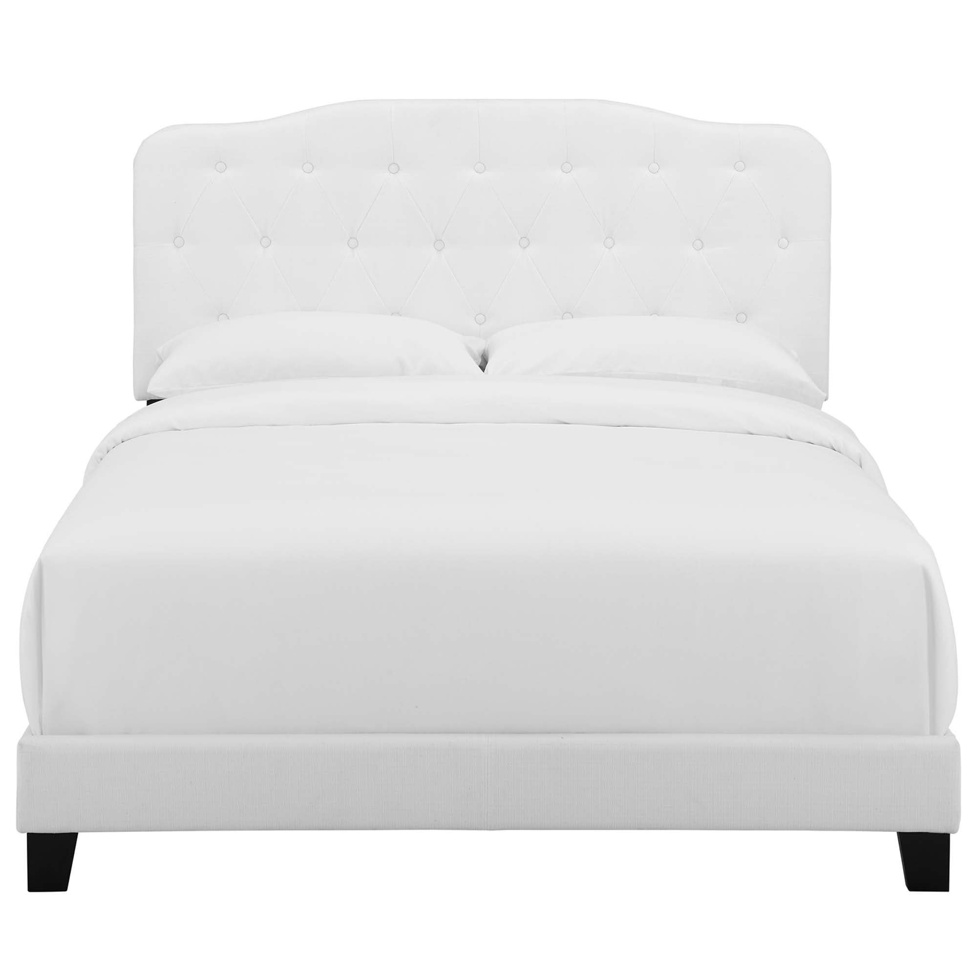 Amelia Full Upholstered Fabric Bed