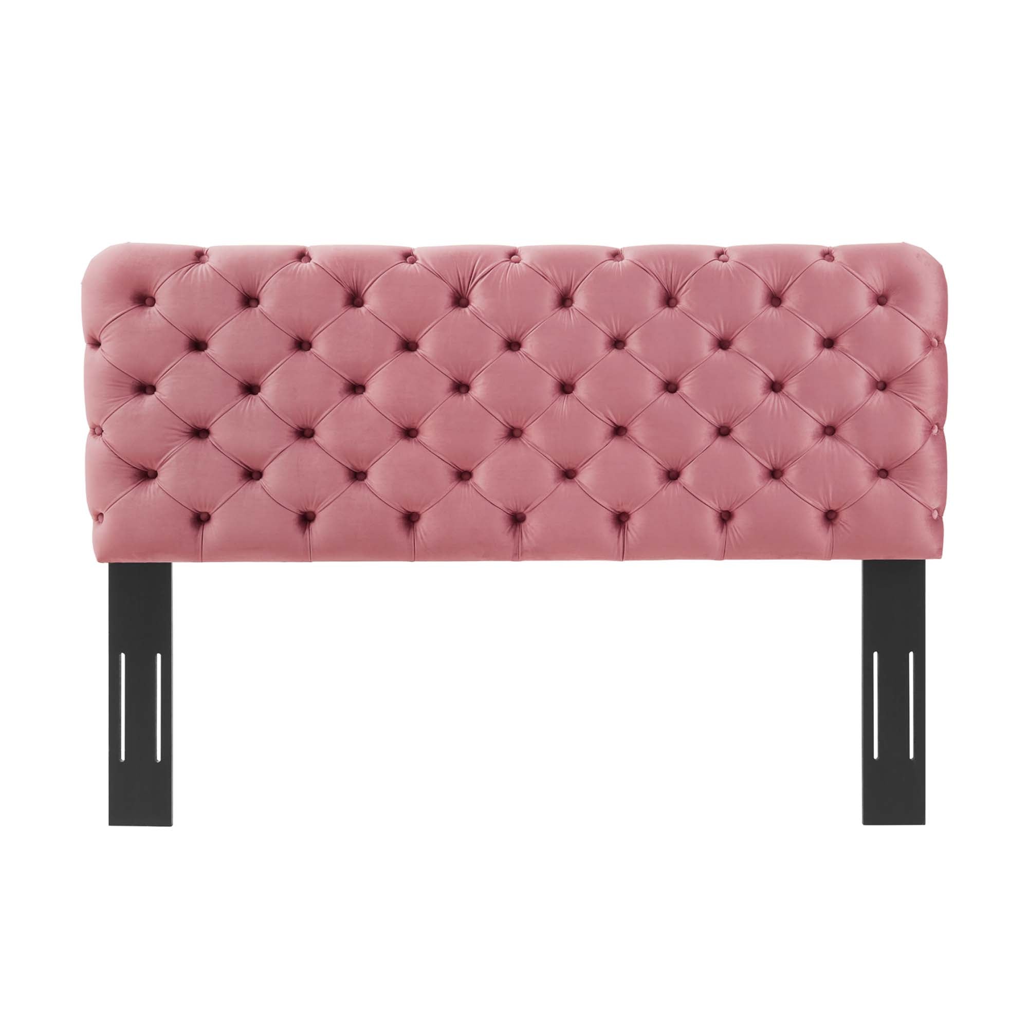 Lizzy Tufted Full/Queen Performance Velvet Headboard