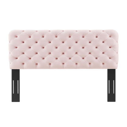 Lizzy Tufted Full/Queen Performance Velvet Headboard