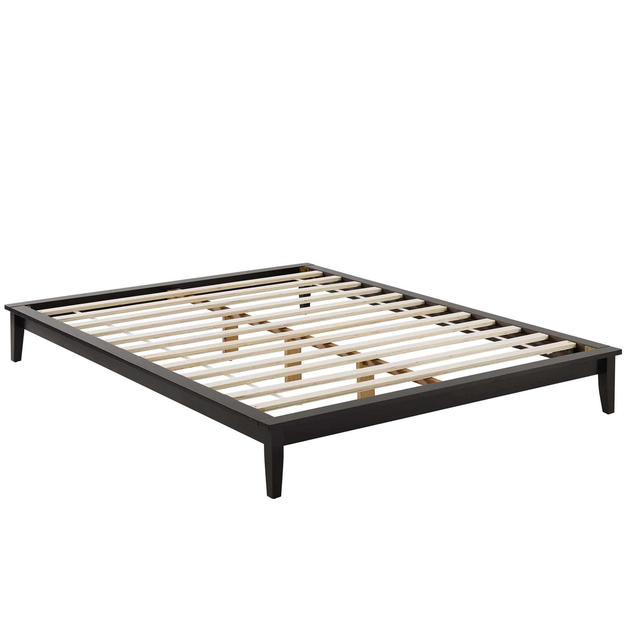 Lodge Full Wood Platform Bed Frame