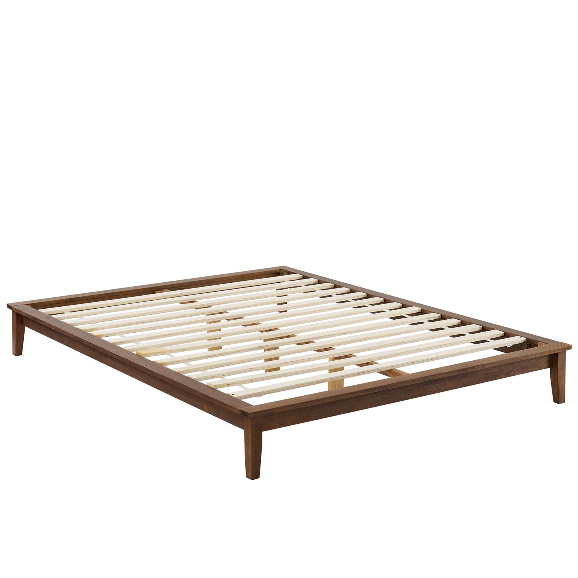 Lodge Full Wood Platform Bed Frame