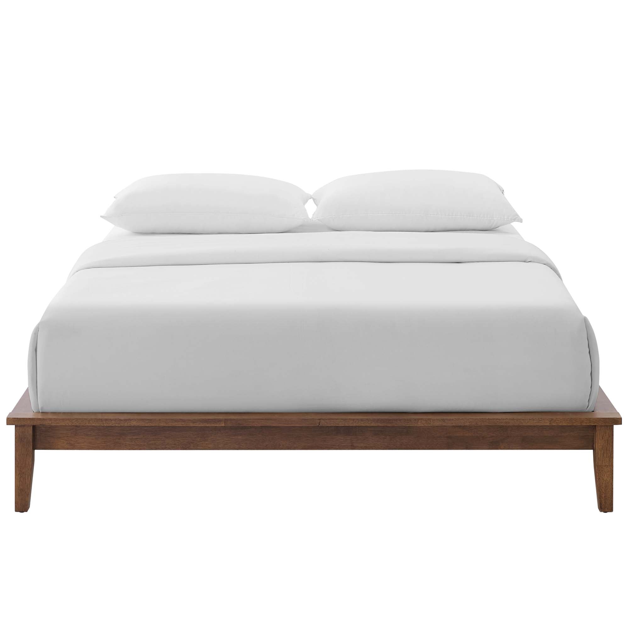 Lodge Full Wood Platform Bed Frame