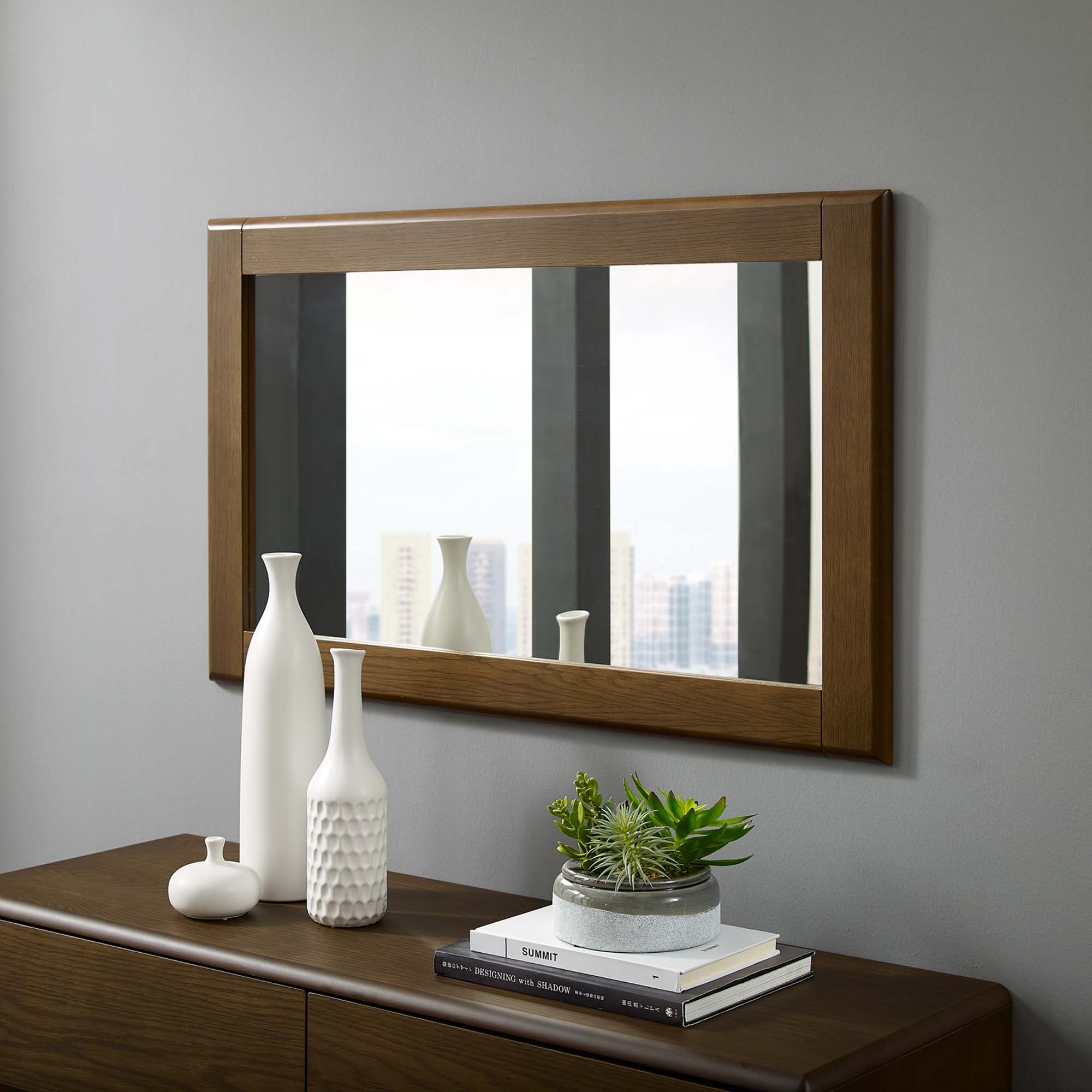 Talwyn Wood Frame Mirror