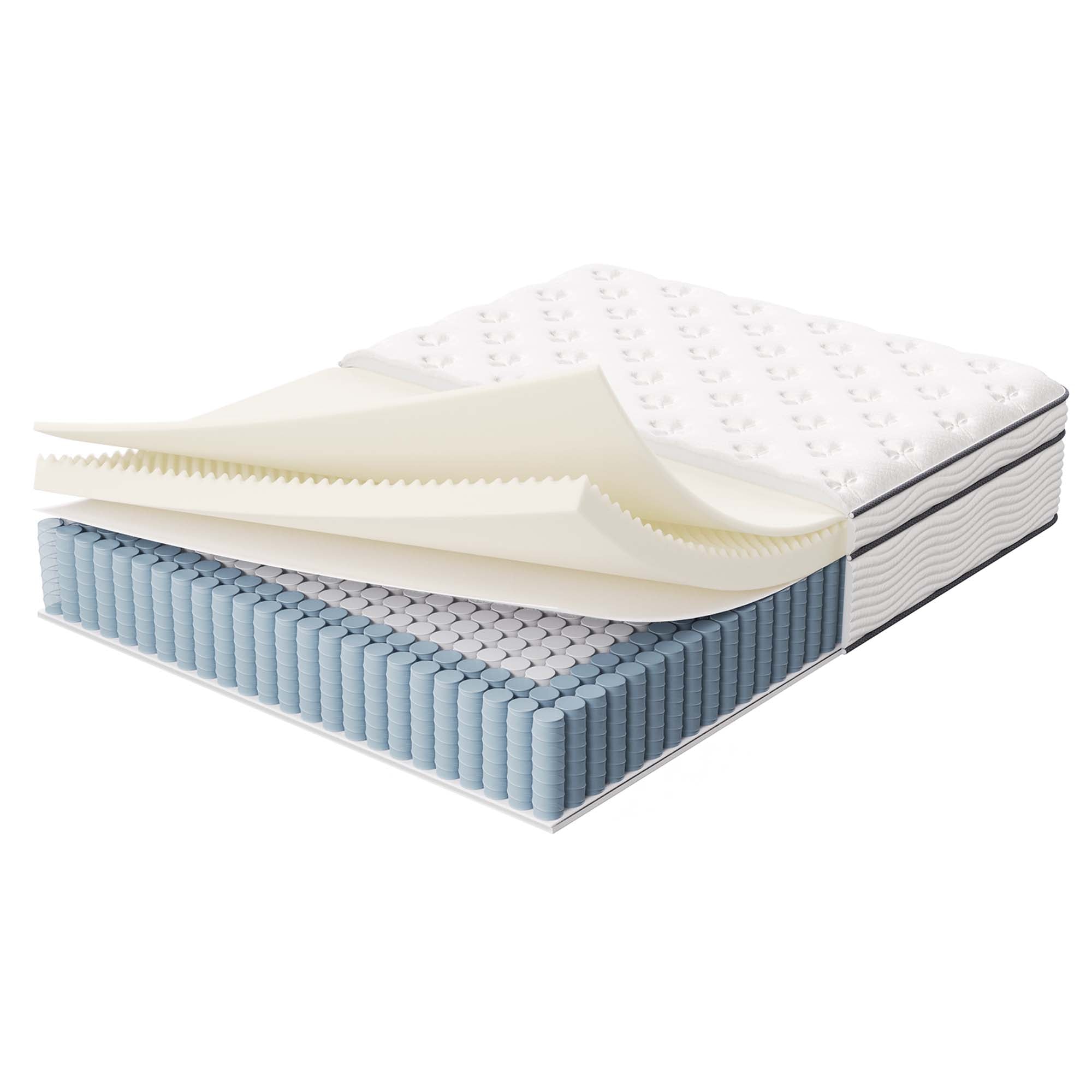 Jenna 14" Innerspring and Foam Queen Mattress