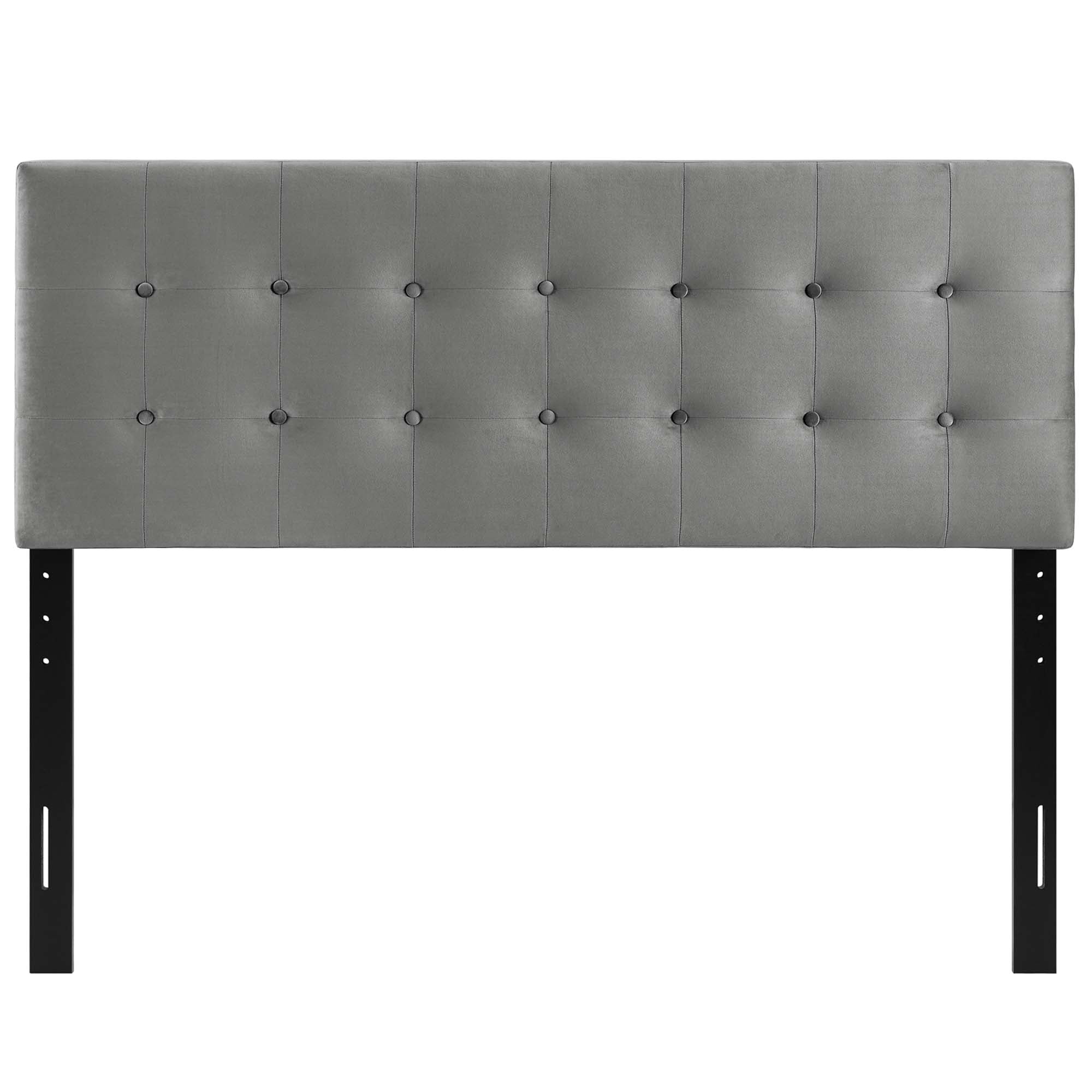 Emily Full Biscuit Tufted Performance Velvet Headboard