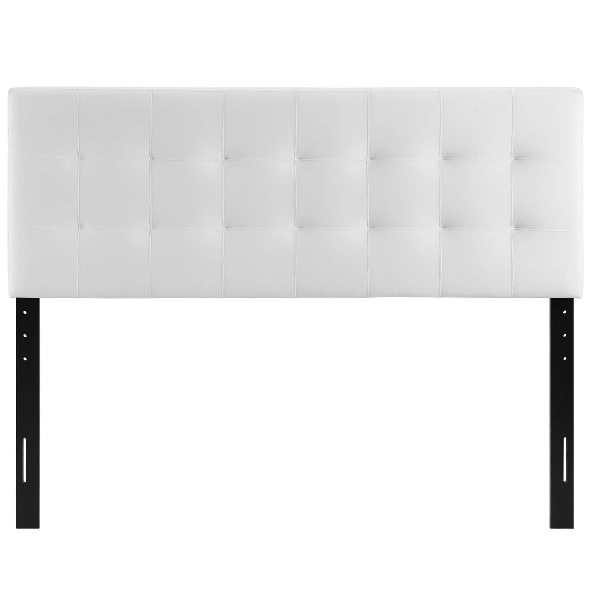 Lily Biscuit Tufted Full Performance Velvet Headboard