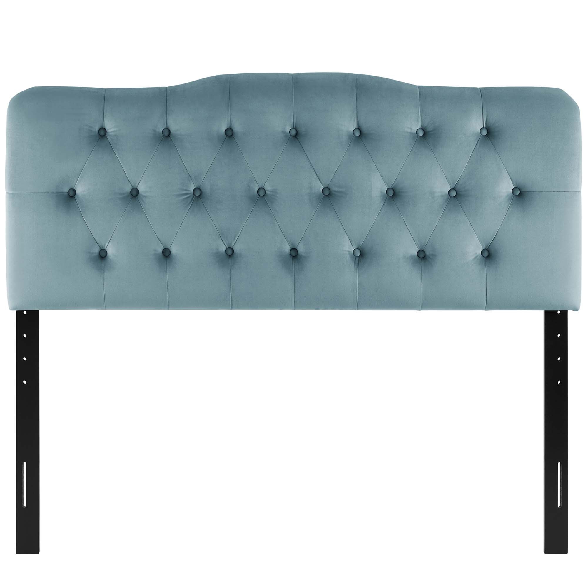 Annabel Full Diamond Tufted Performance Velvet Headboard