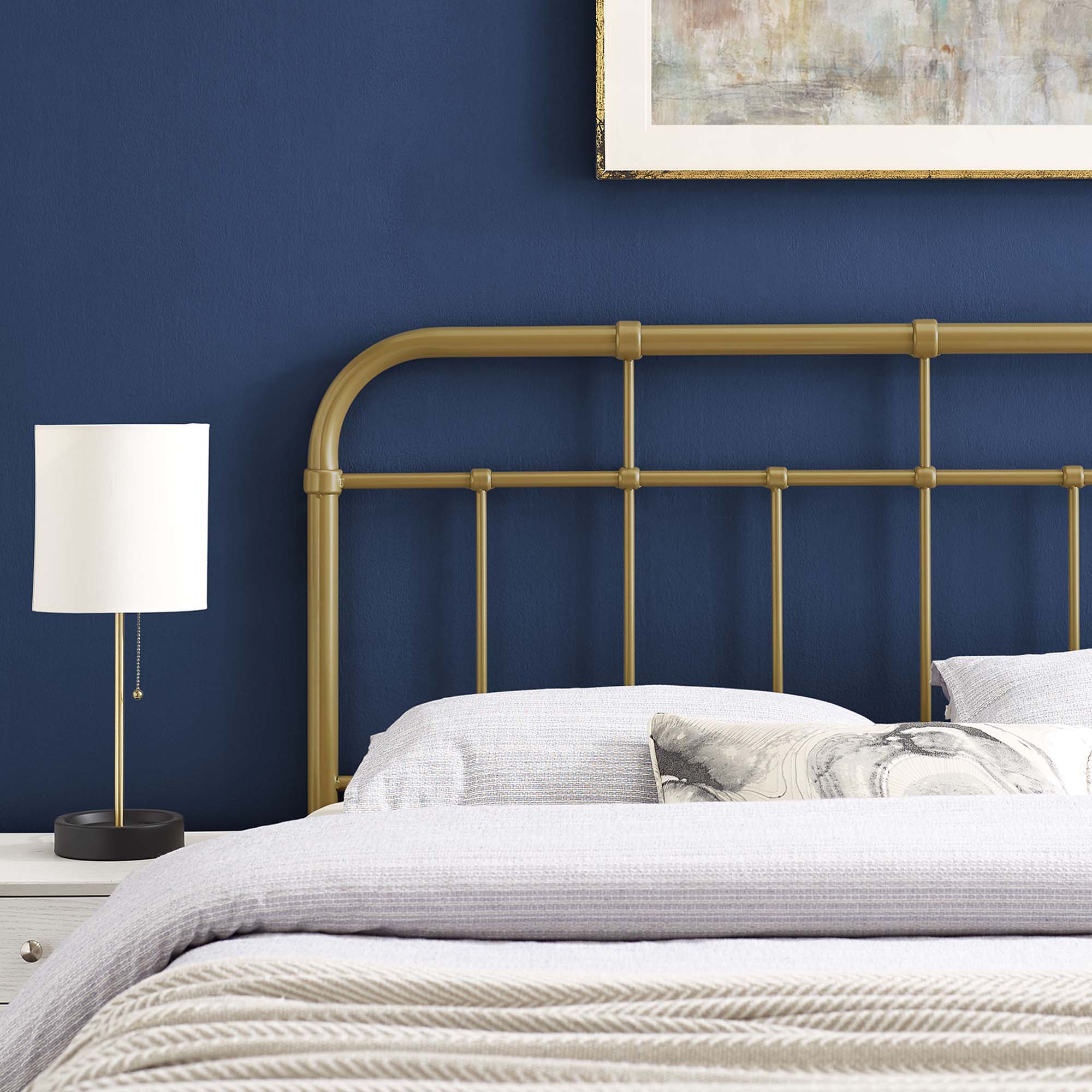 Alessia Twin Metal Headboard