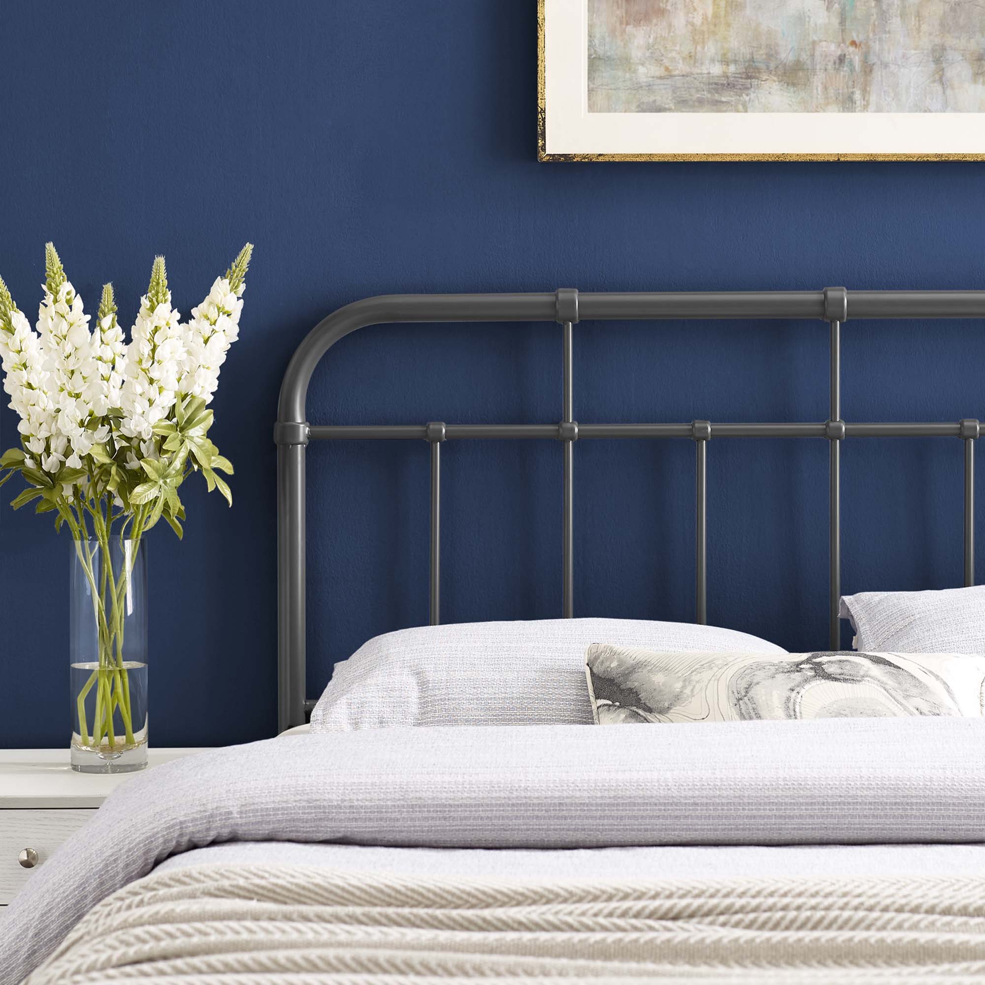 Alessia Twin Metal Headboard