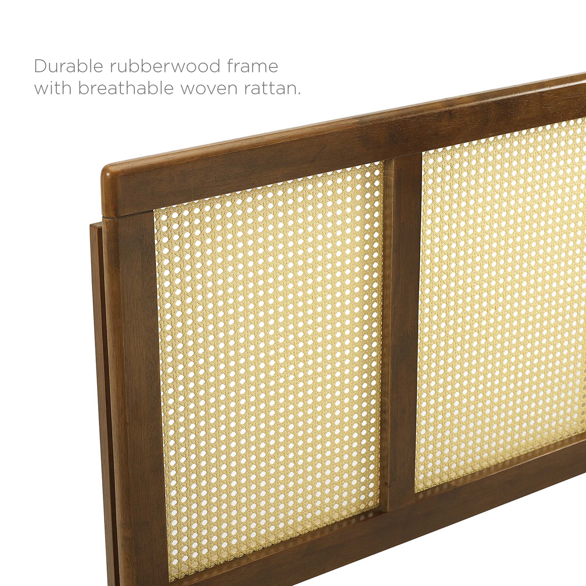 Delmare Cane Full Headboard