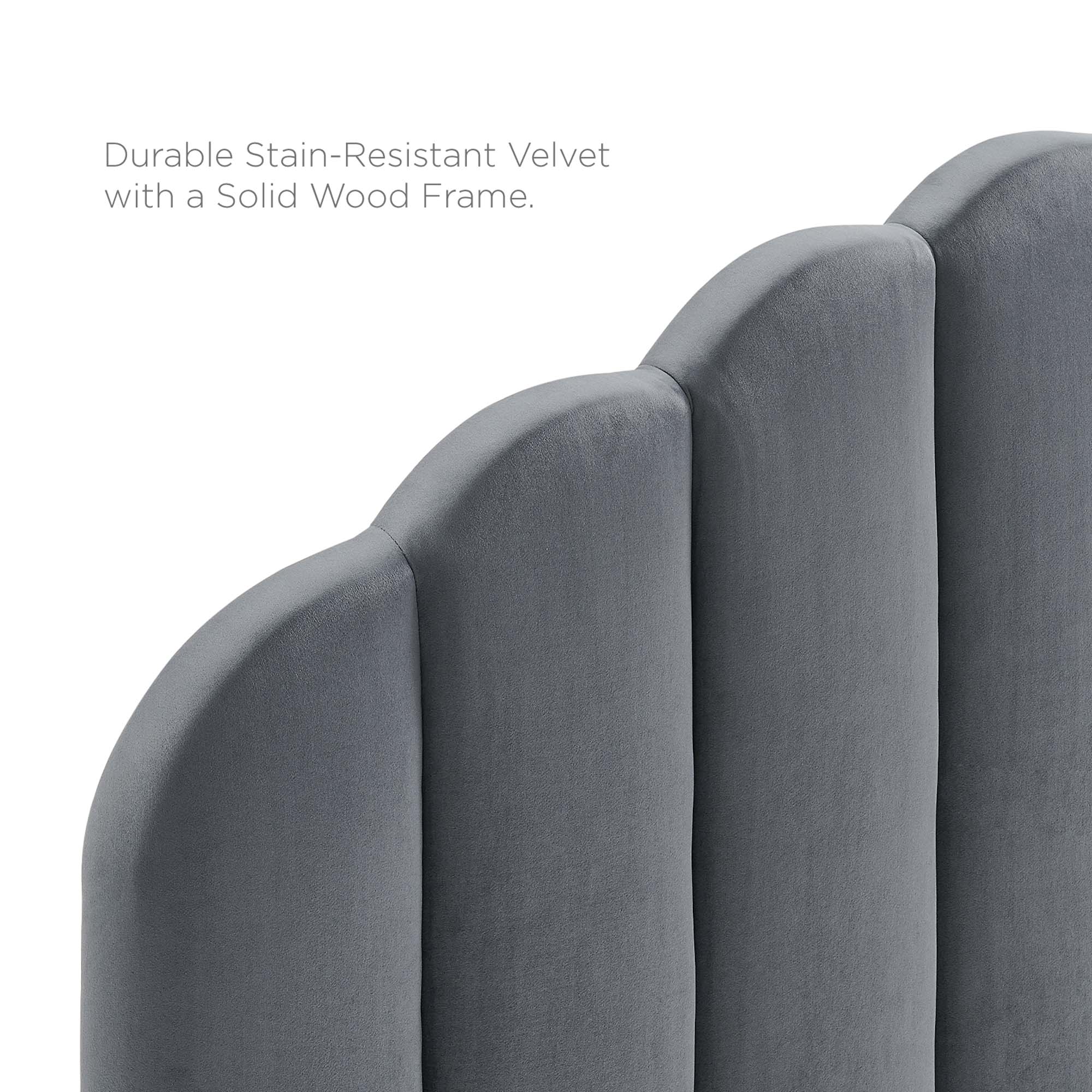 Veronique Full/Queen Performance Velvet Headboard