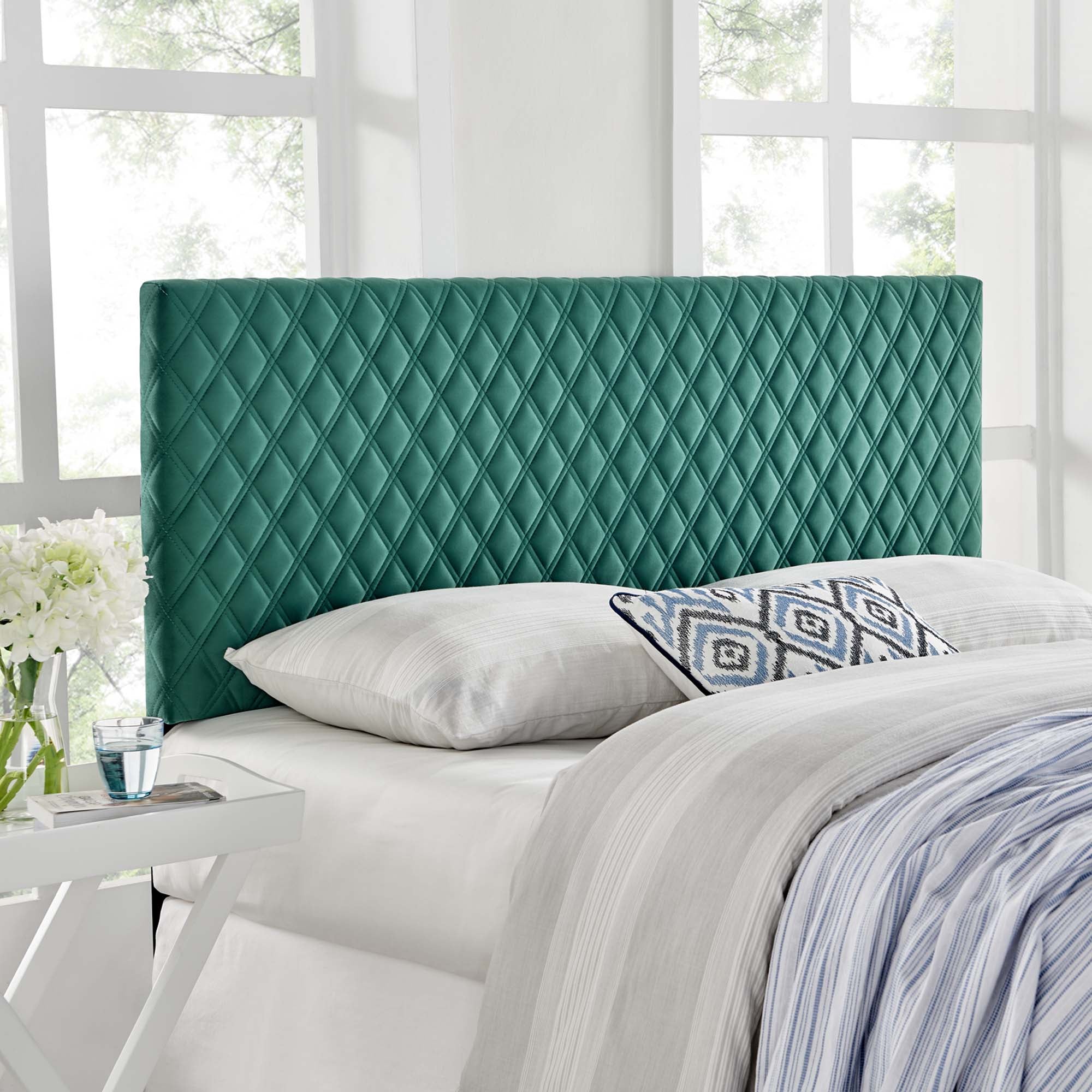 Angela Full/Queen Performance Velvet Headboard