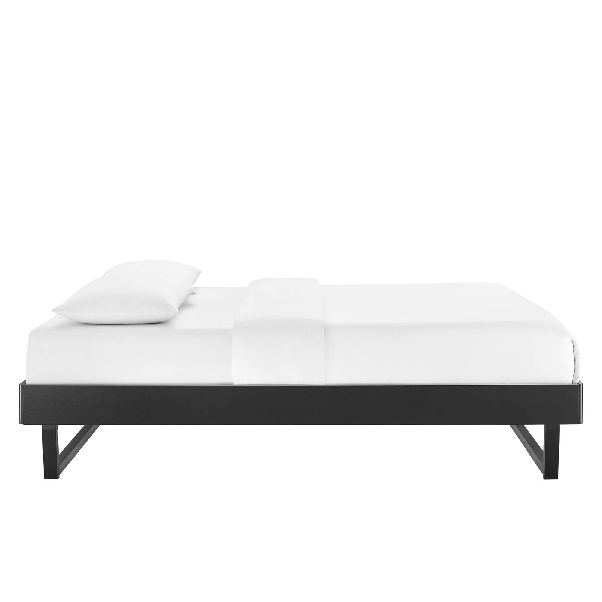 Billie King Wood Platform Bed Frame