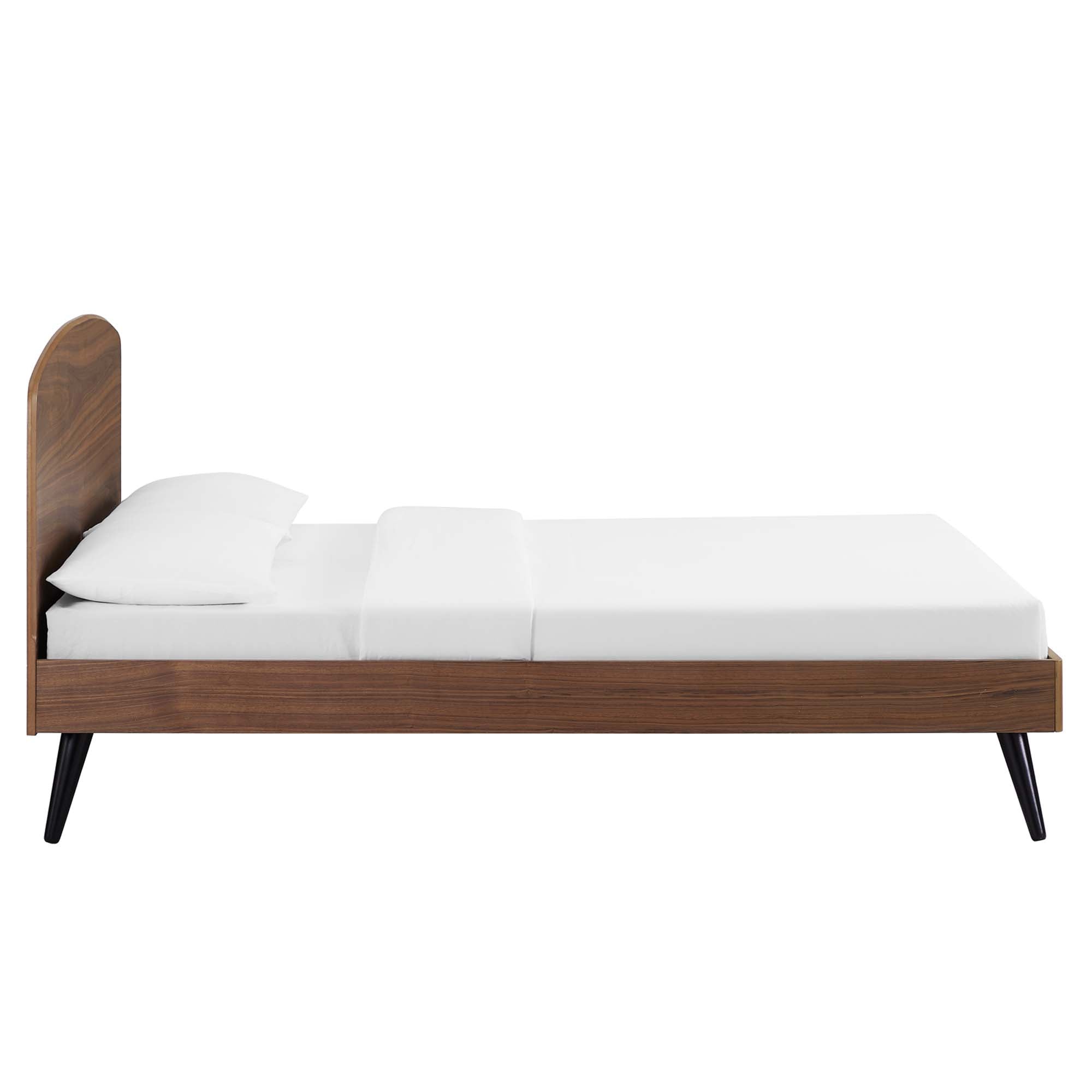 Bronwen Full Wood Platform Bed