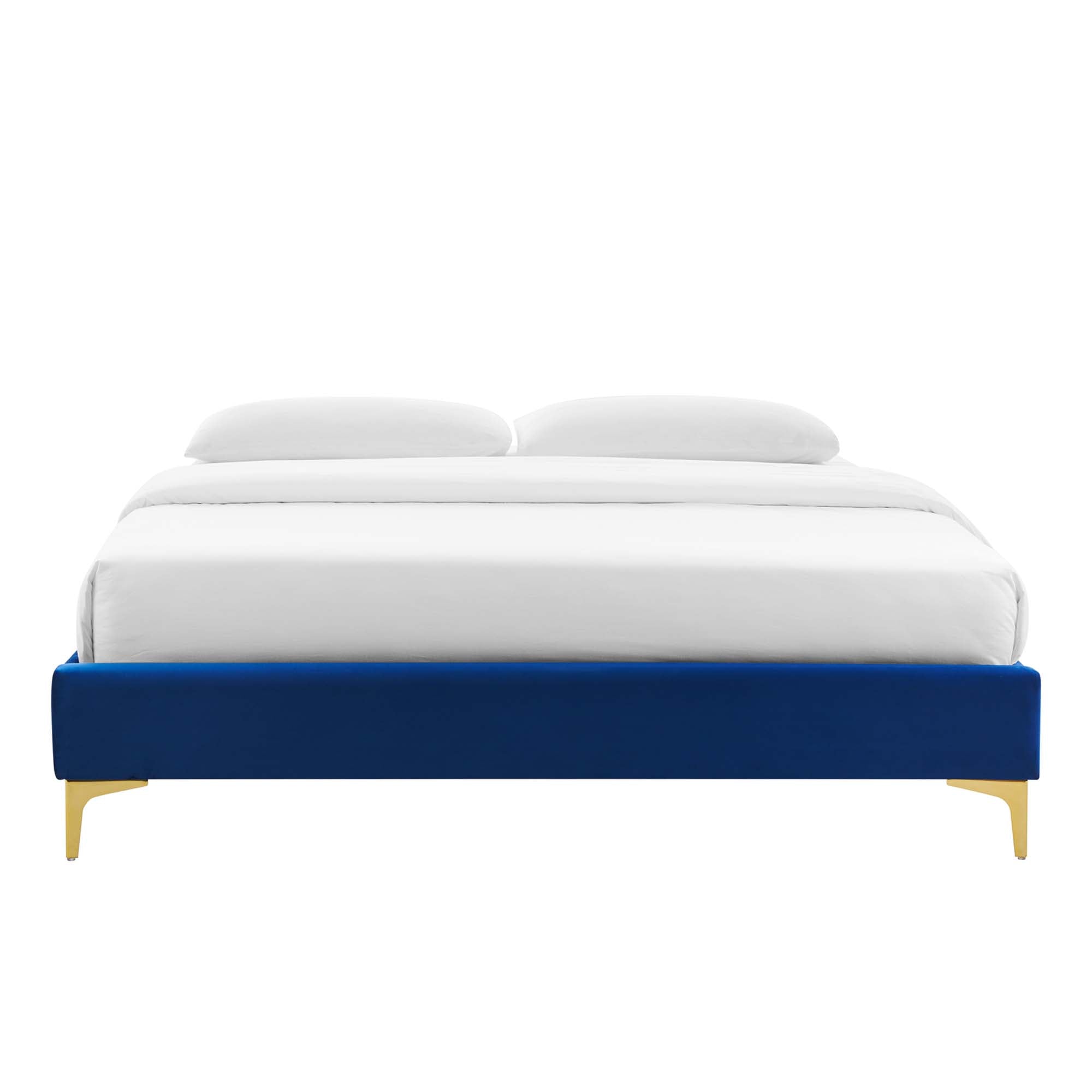 Sutton King Performance Velvet Bed Frame