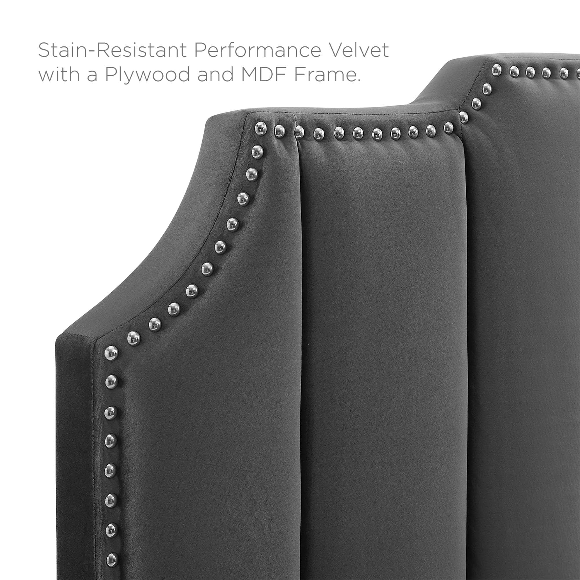 Rosalind Performance Velvet Twin Headboard