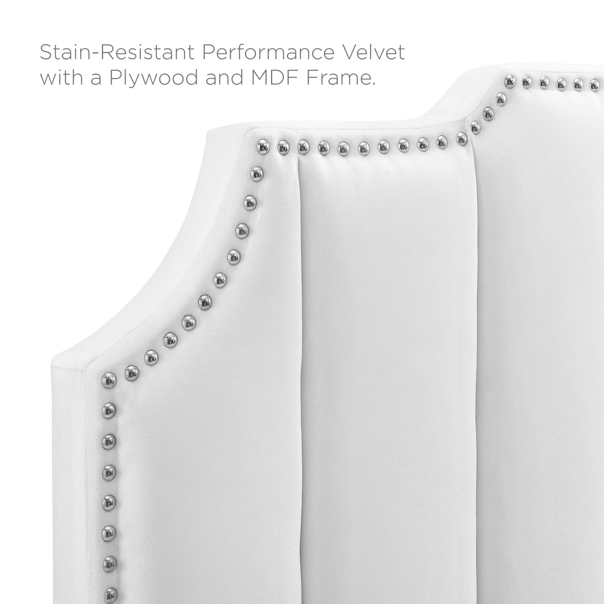 Rosalind Performance Velvet King/California King Headboard