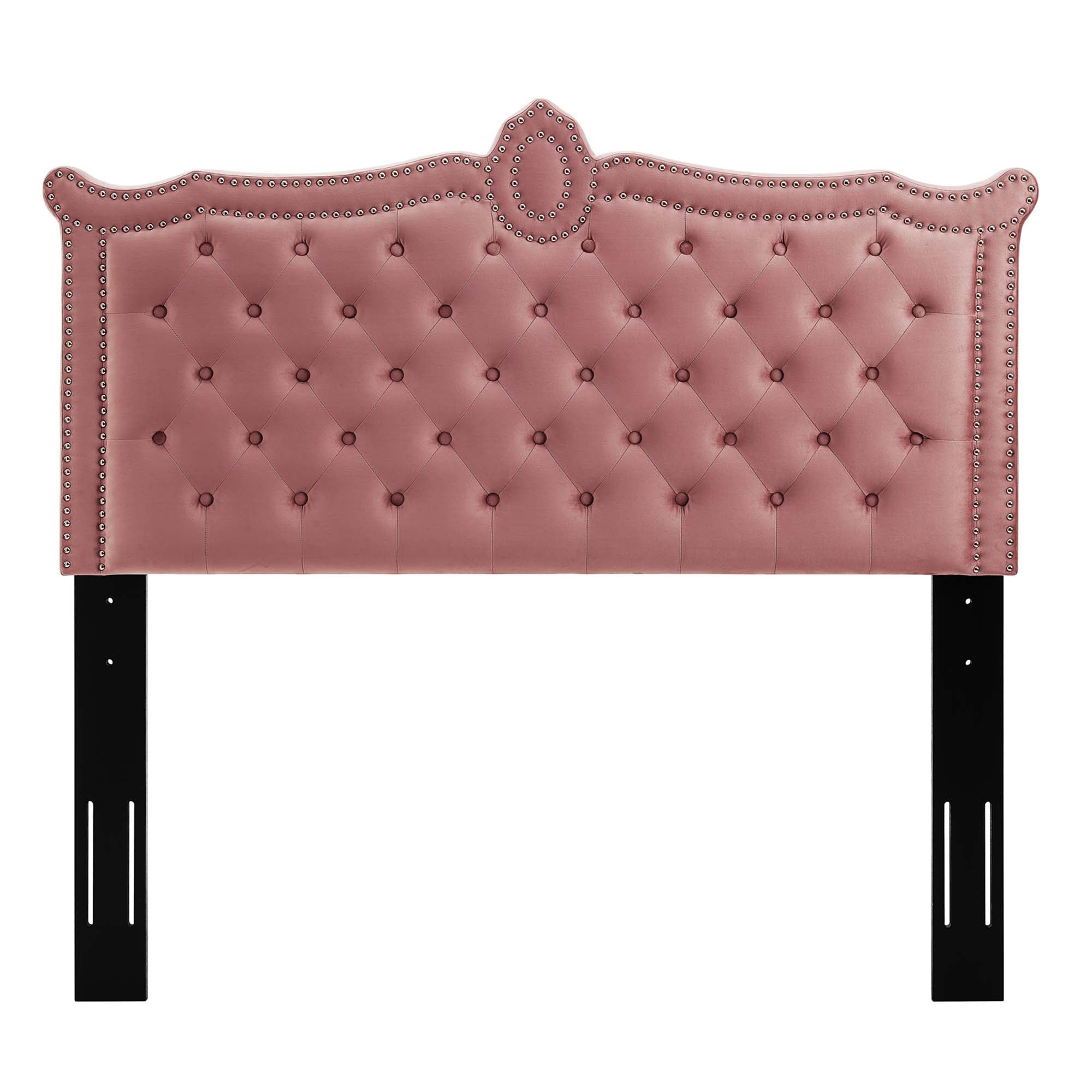 Louisa Tufted Performance Velvet Twin Headboard