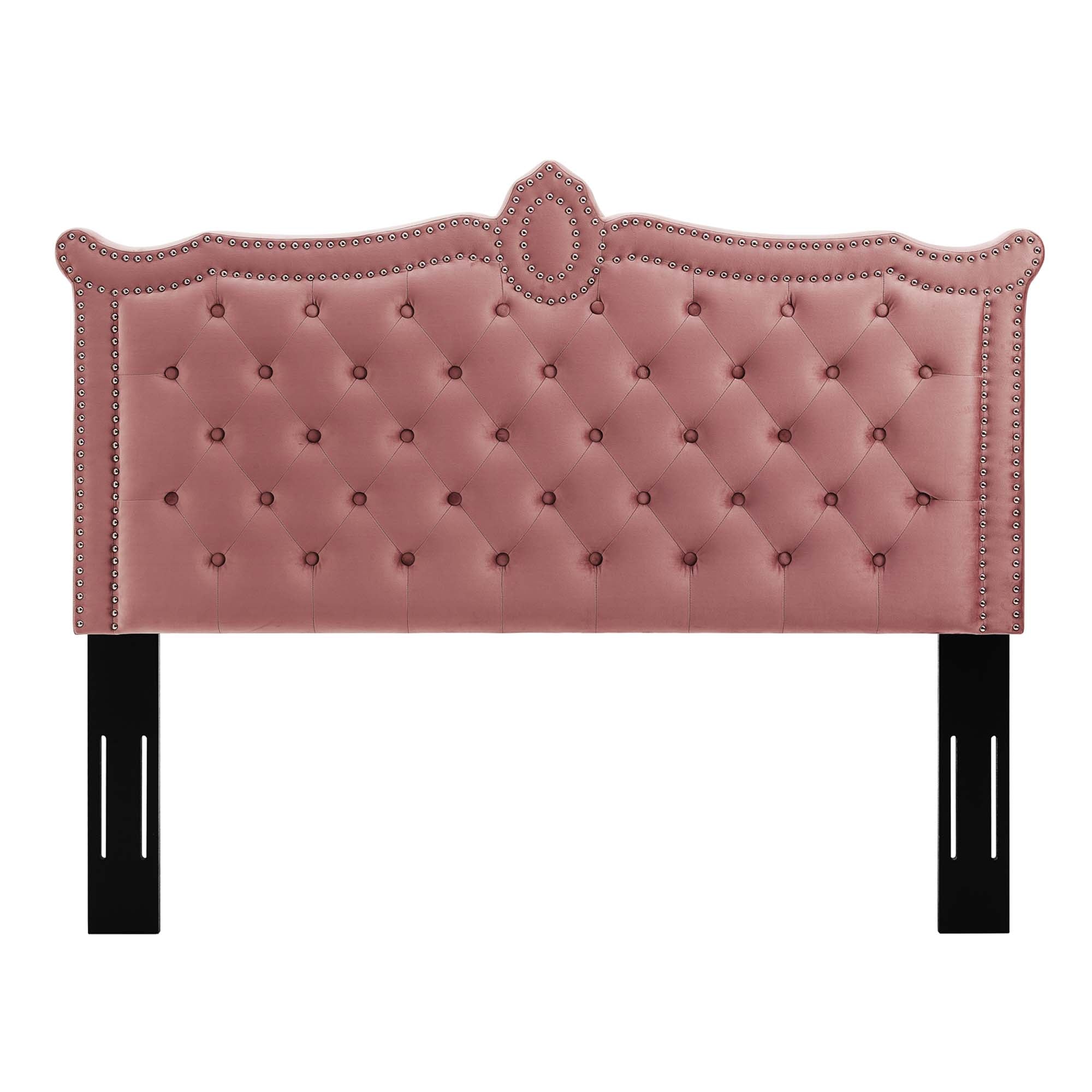 Louisa Tufted Performance Velvet Twin Headboard