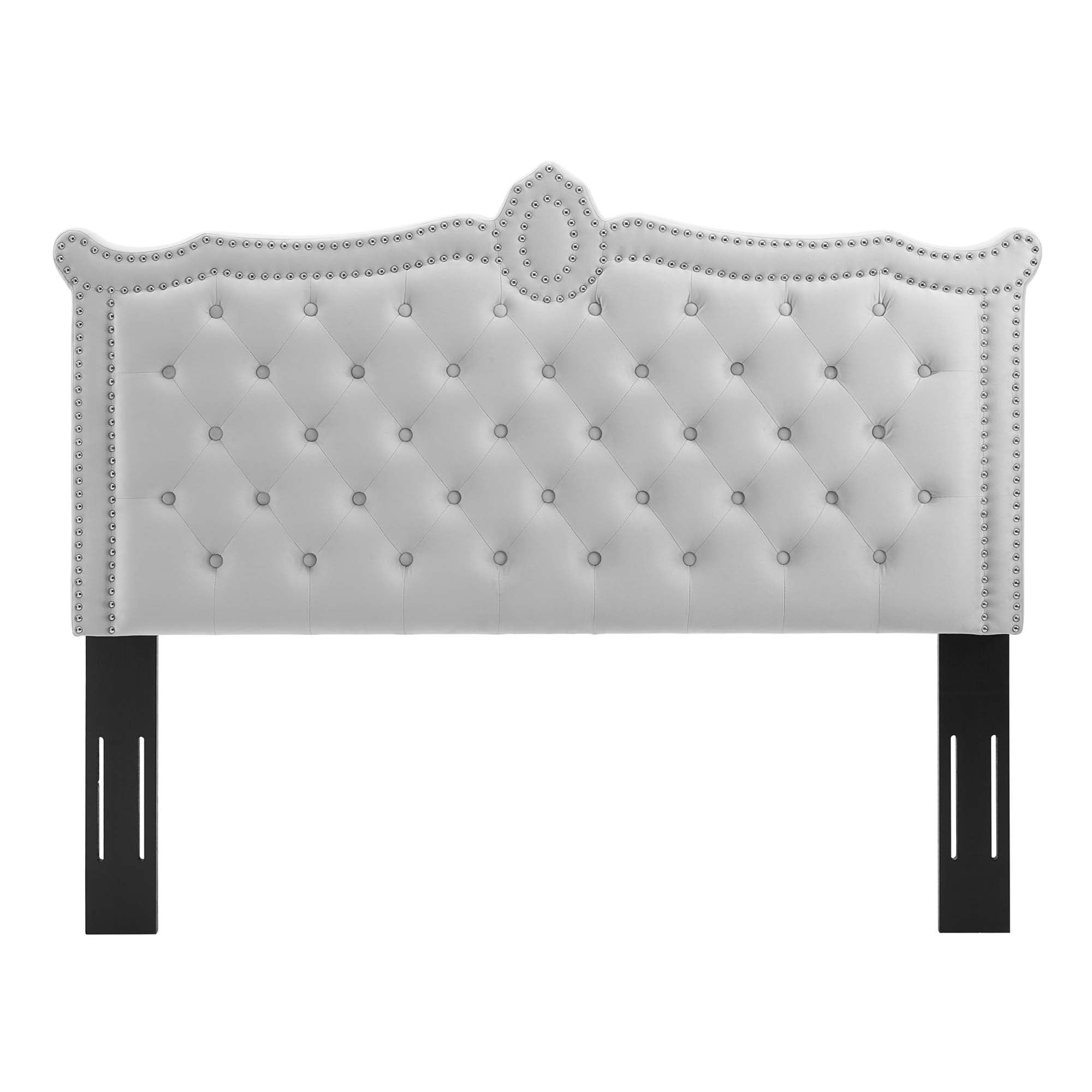 Louisa Tufted Performance Velvet Twin Headboard