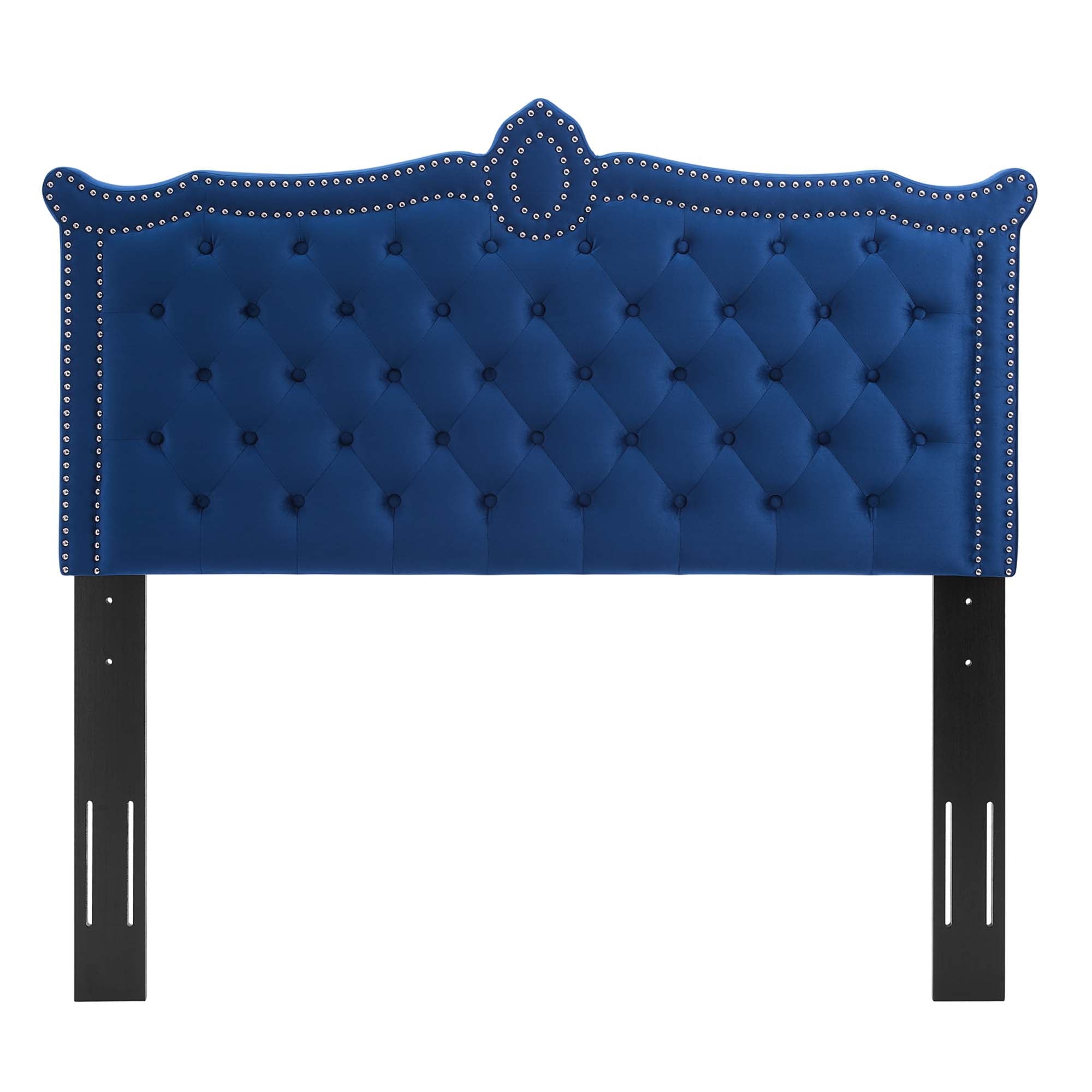 Louisa Tufted Performance Velvet Twin Headboard