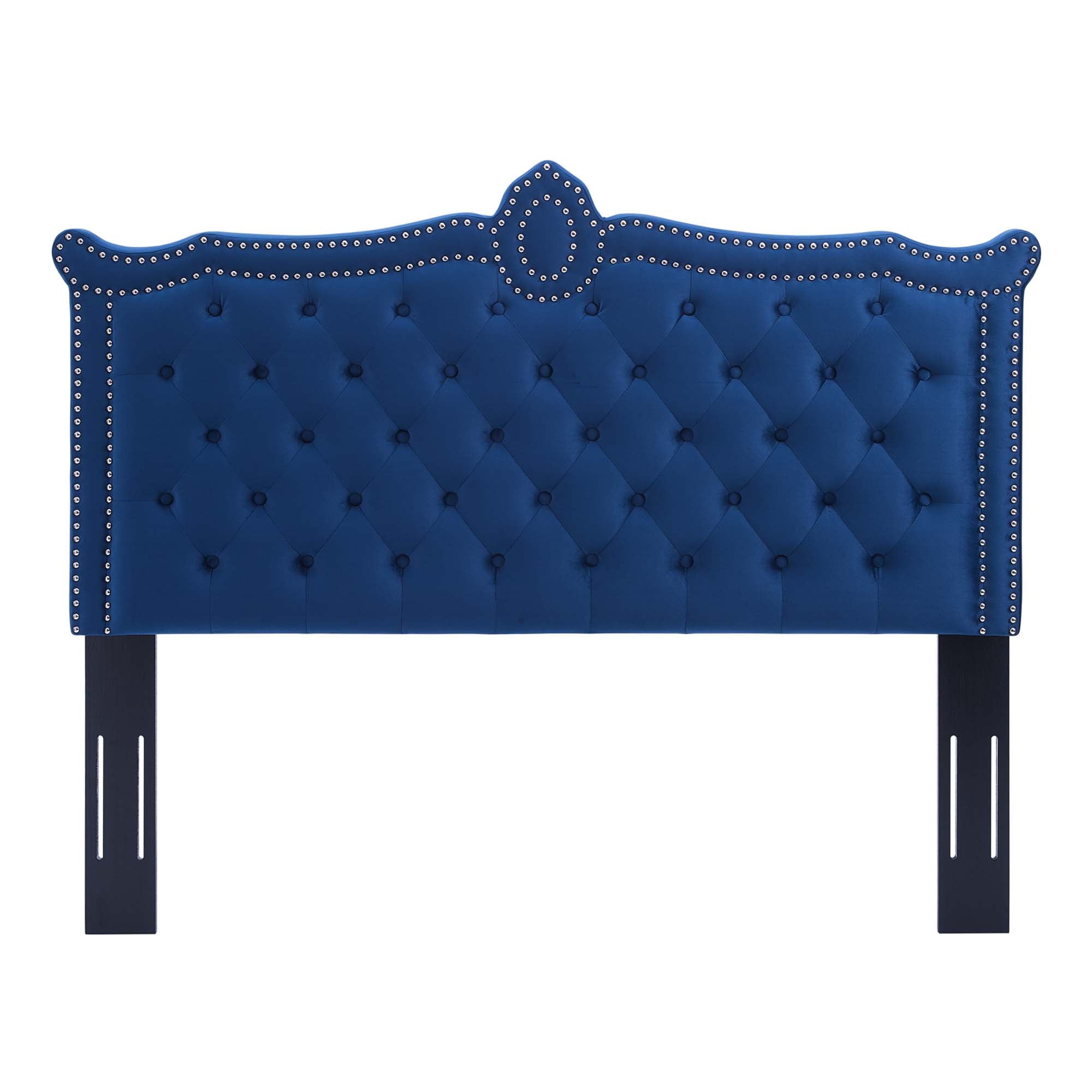 Louisa Tufted Performance Velvet Twin Headboard