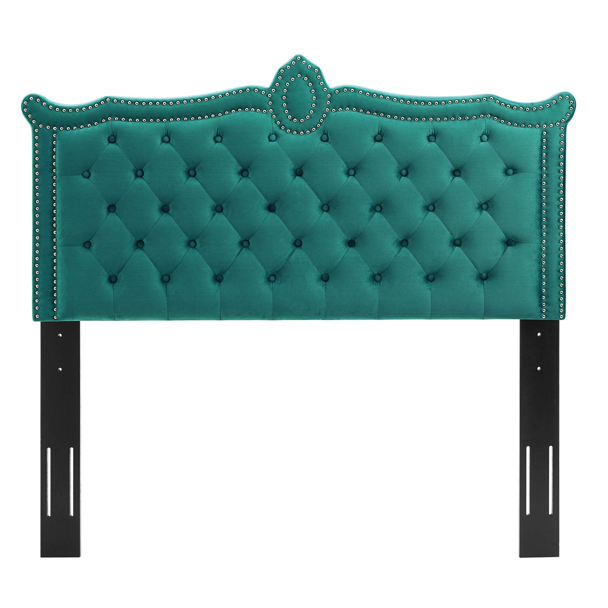 Louisa Tufted Performance Velvet Twin Headboard