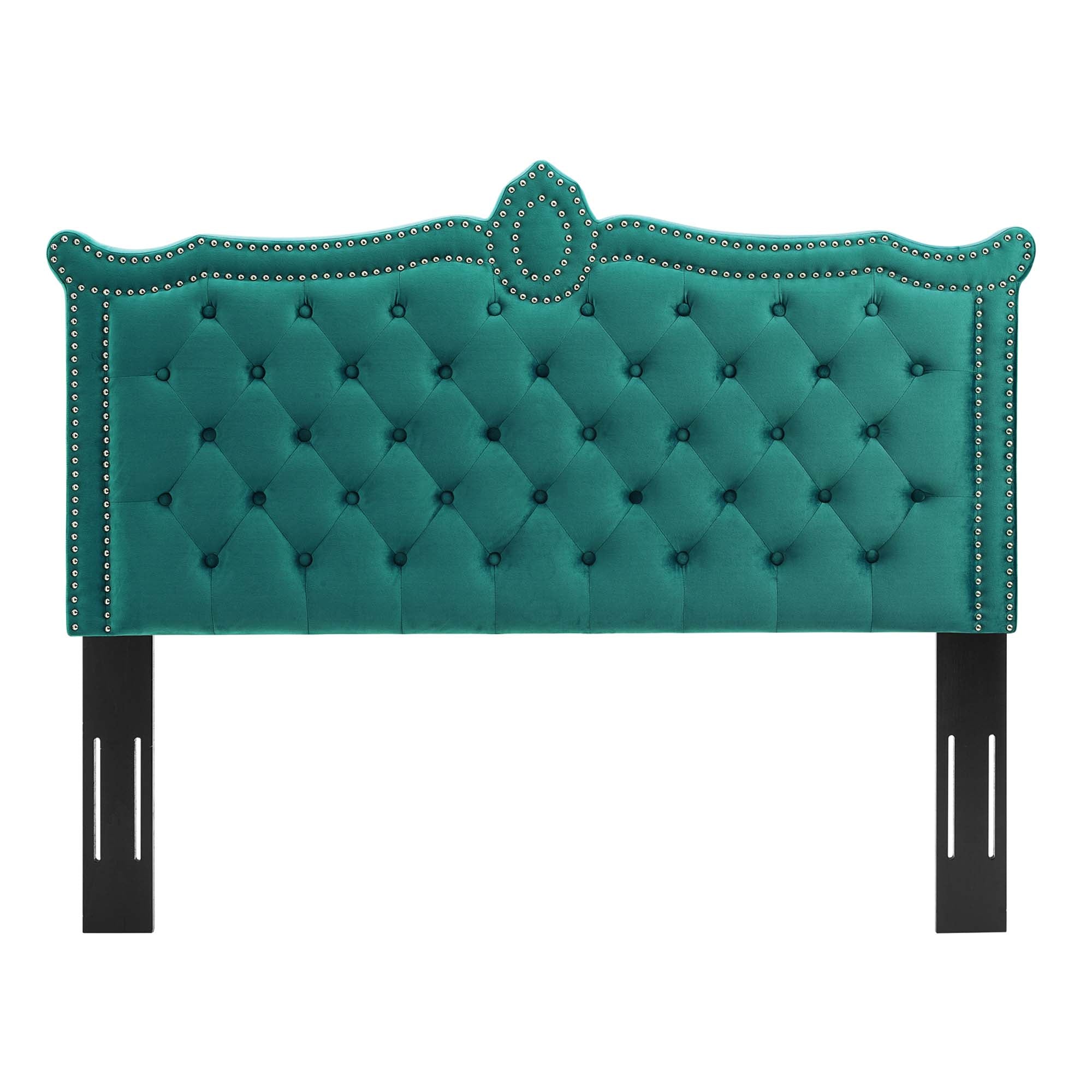 Louisa Tufted Performance Velvet Twin Headboard