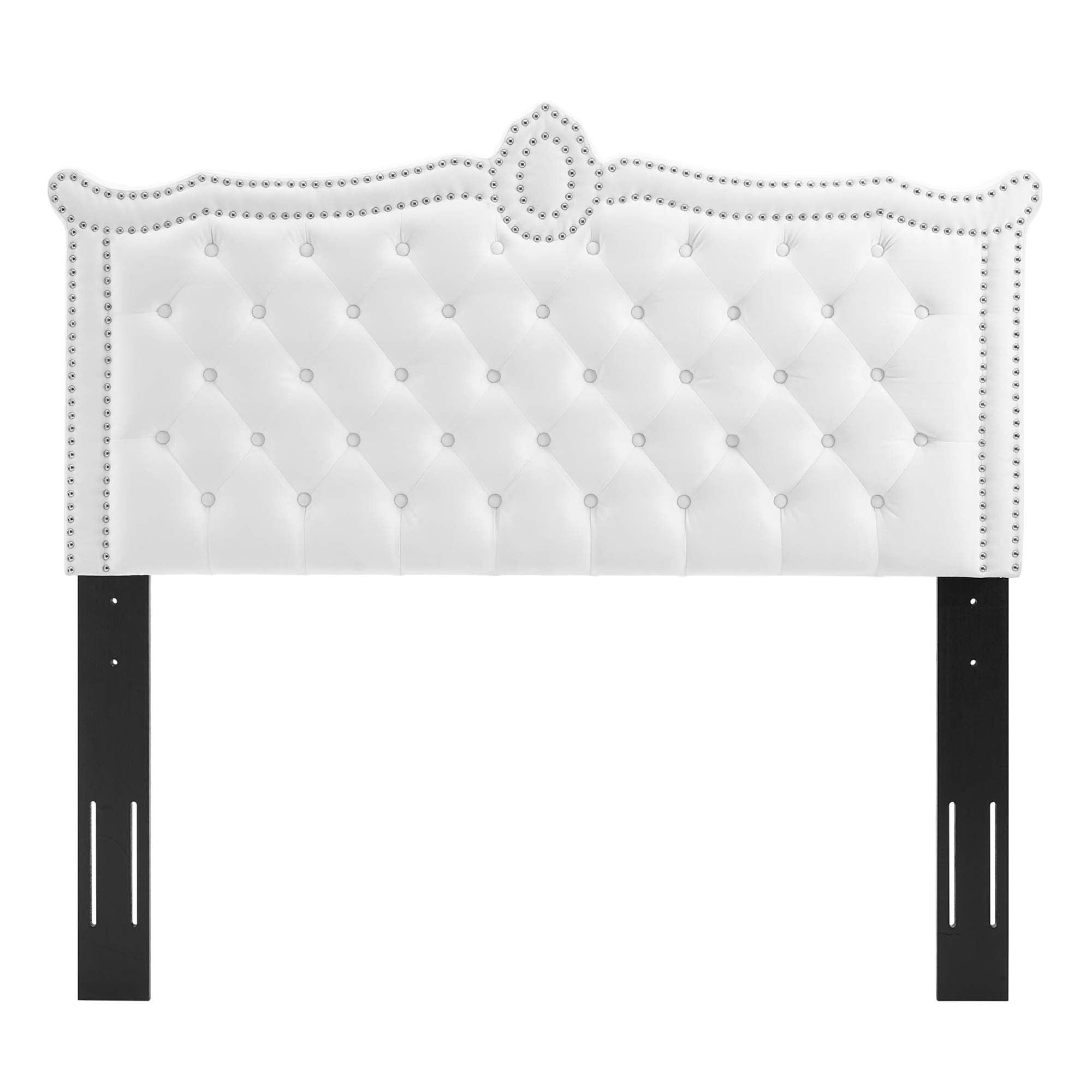 Louisa Tufted Performance Velvet Twin Headboard