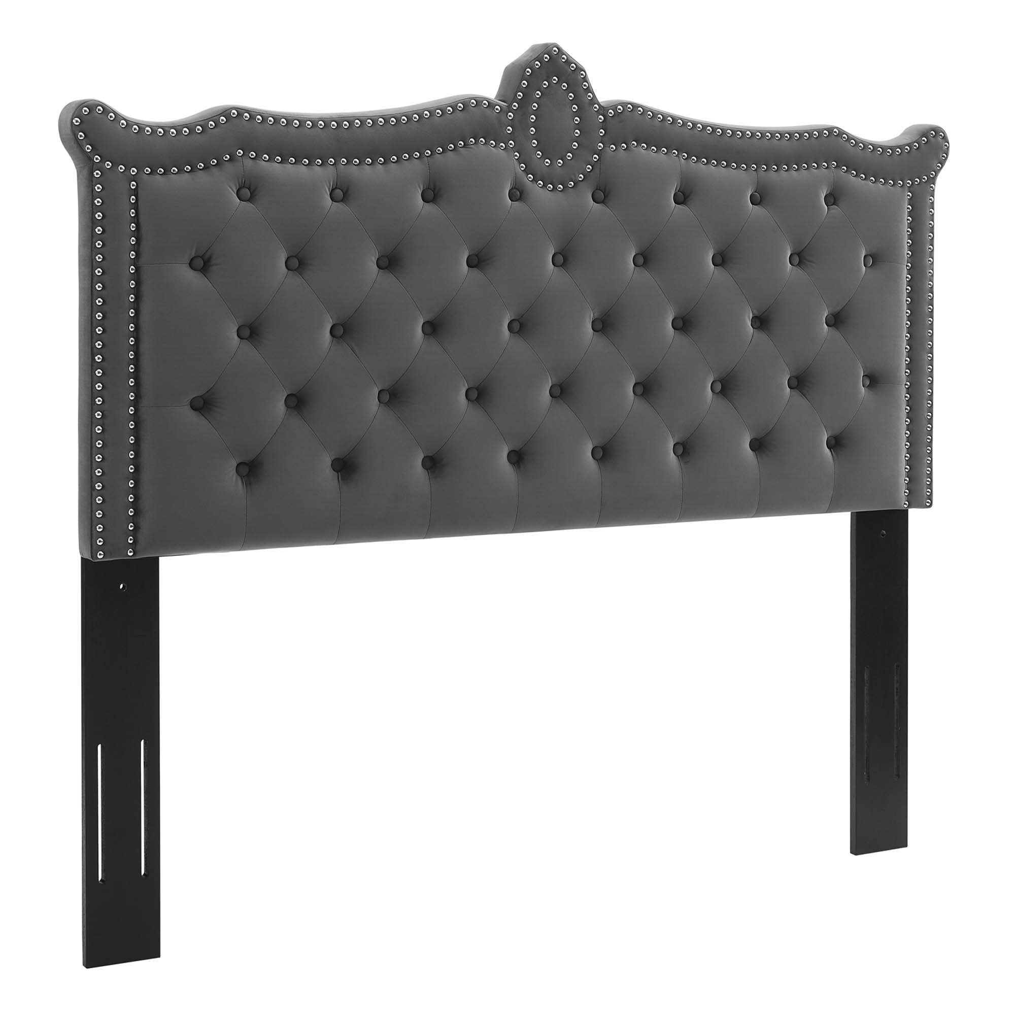 Louisa Tufted Performance Velvet Full/Queen Headboard