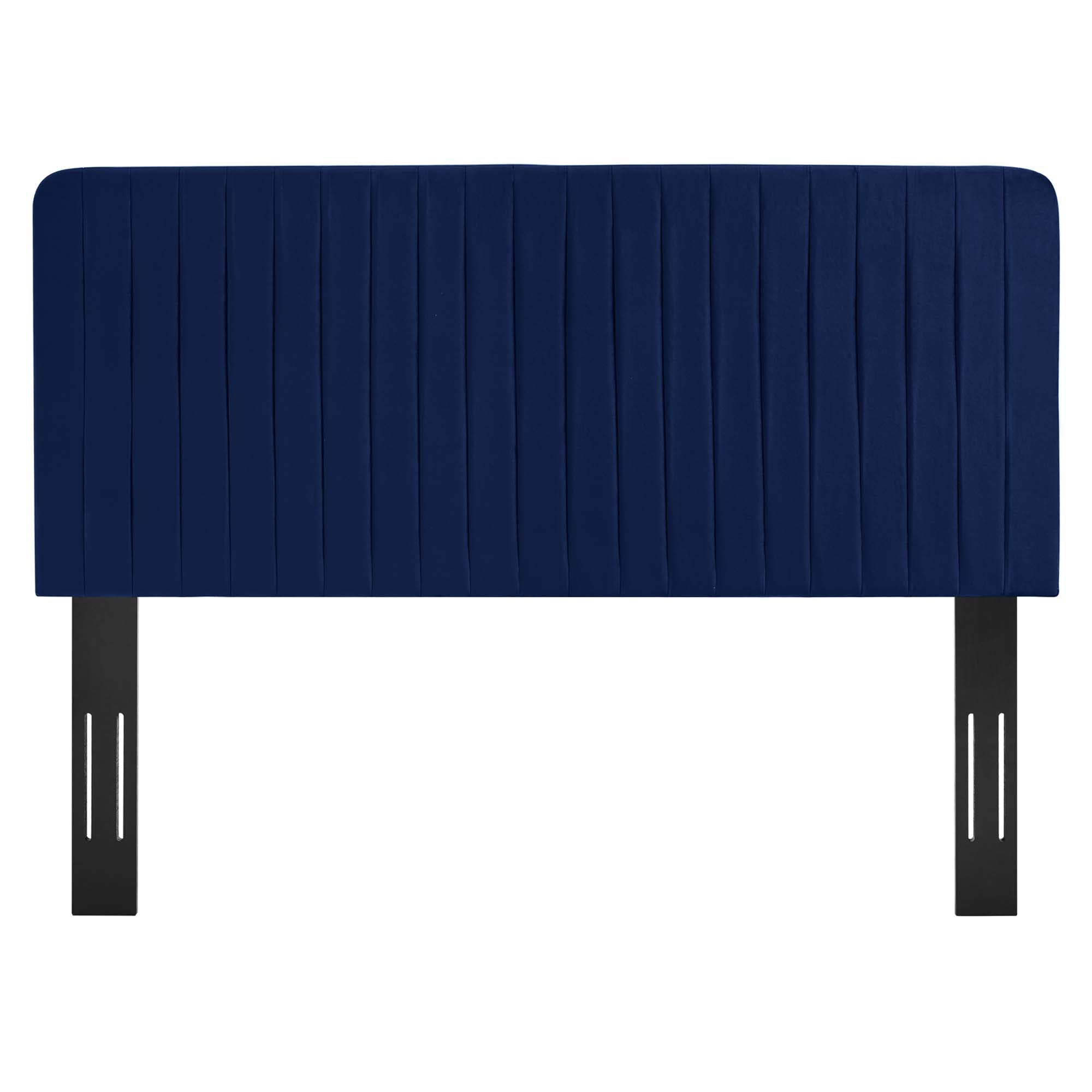 Milenna Channel Tufted Performance Velvet Twin Headboard