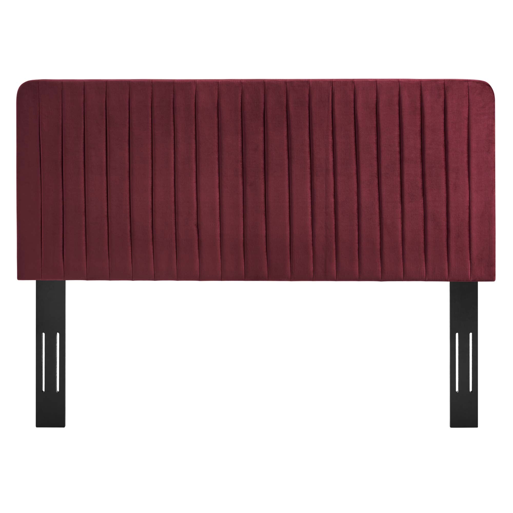 Milenna Channel Tufted Performance Velvet King/California King Headboard