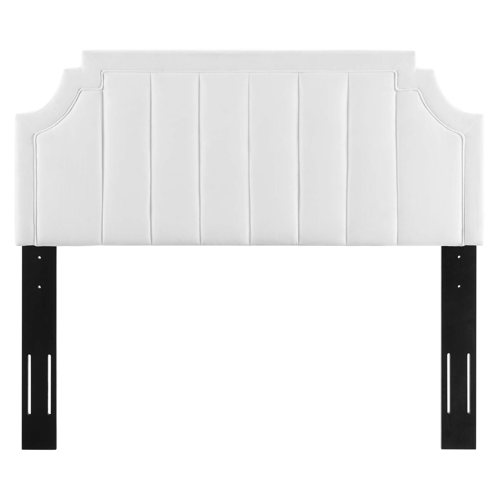 Alyona Channel Tufted Performance Velvet Twin Headboard