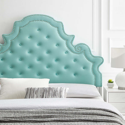 Diana Tufted Performance Velvet Twin Headboard