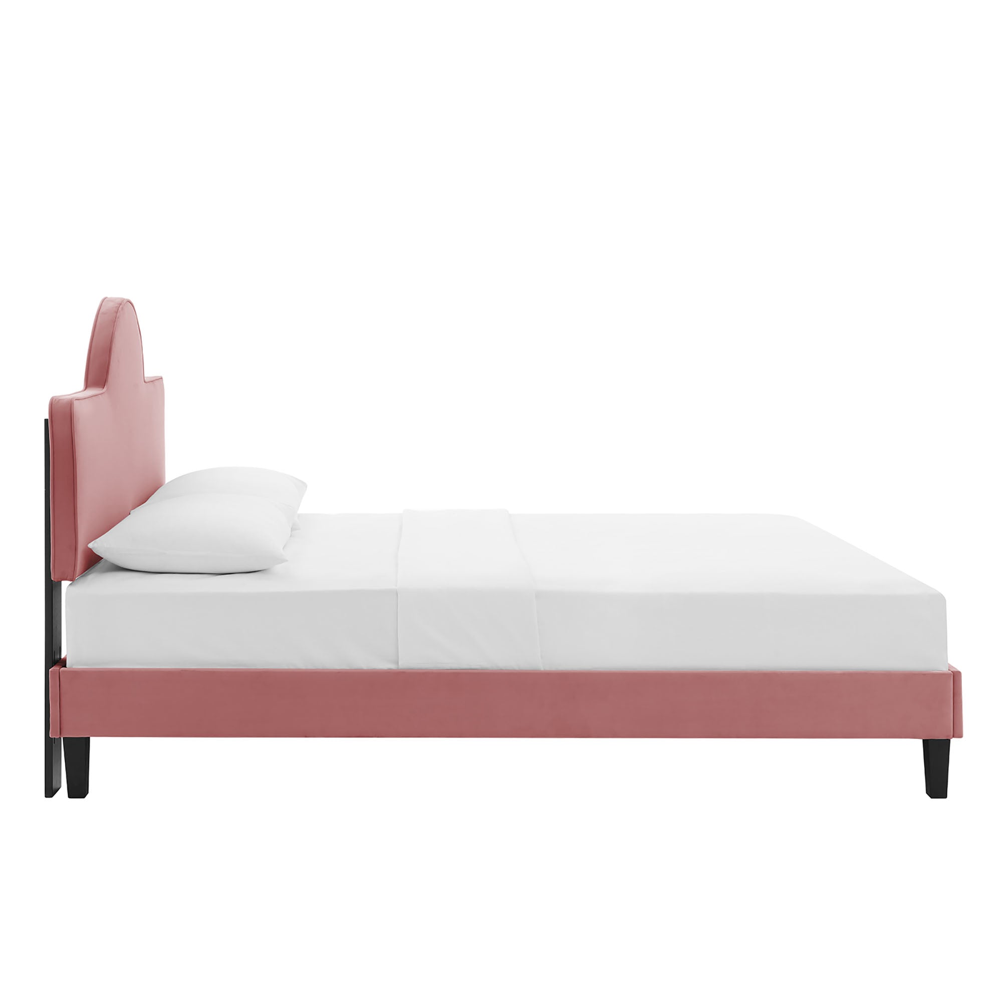 Soleil Performance Velvet Queen Bed