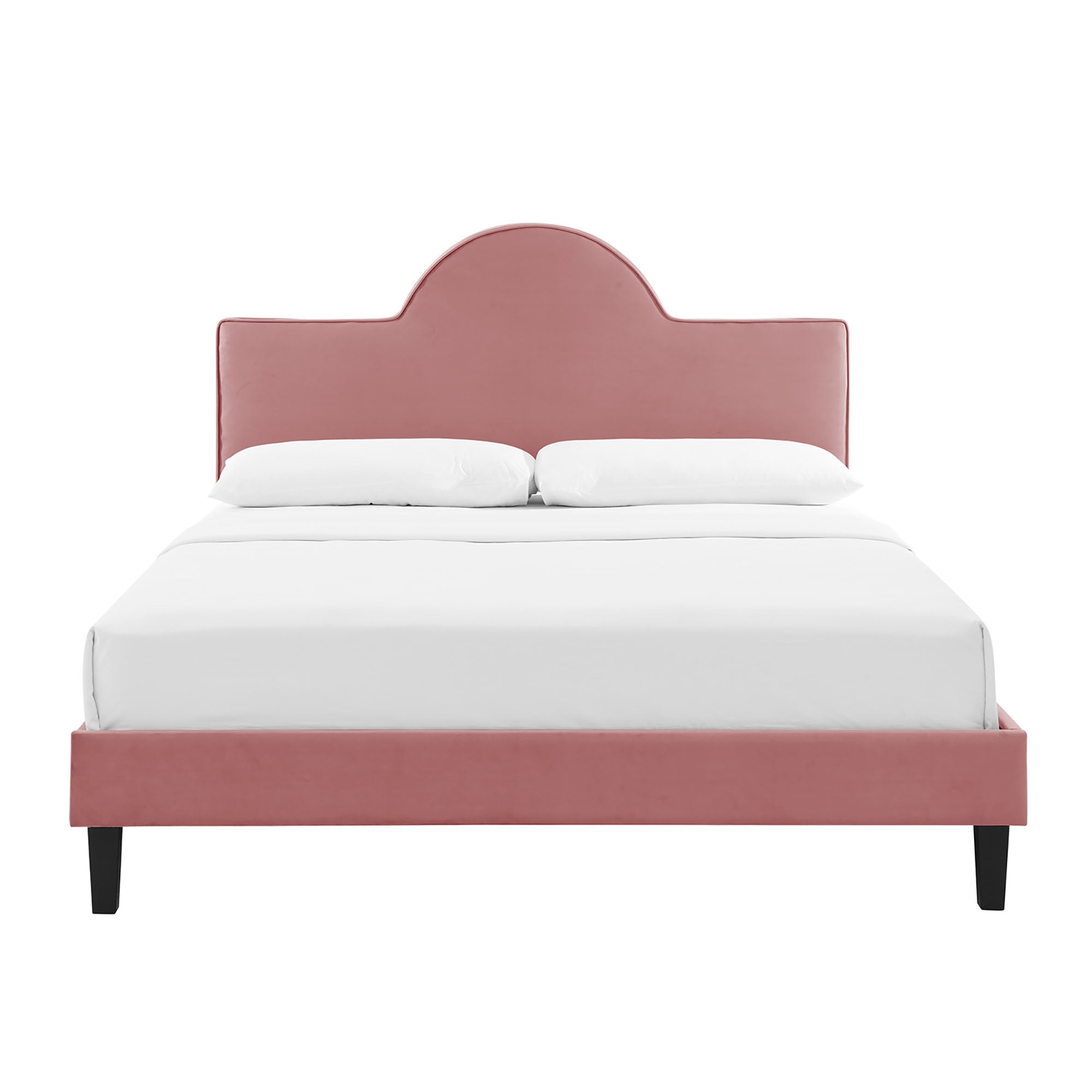 Soleil Performance Velvet Queen Bed