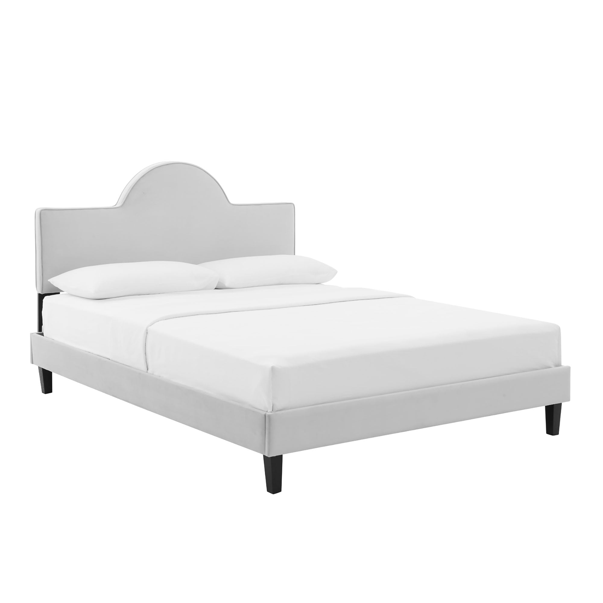 Soleil Performance Velvet Queen Bed