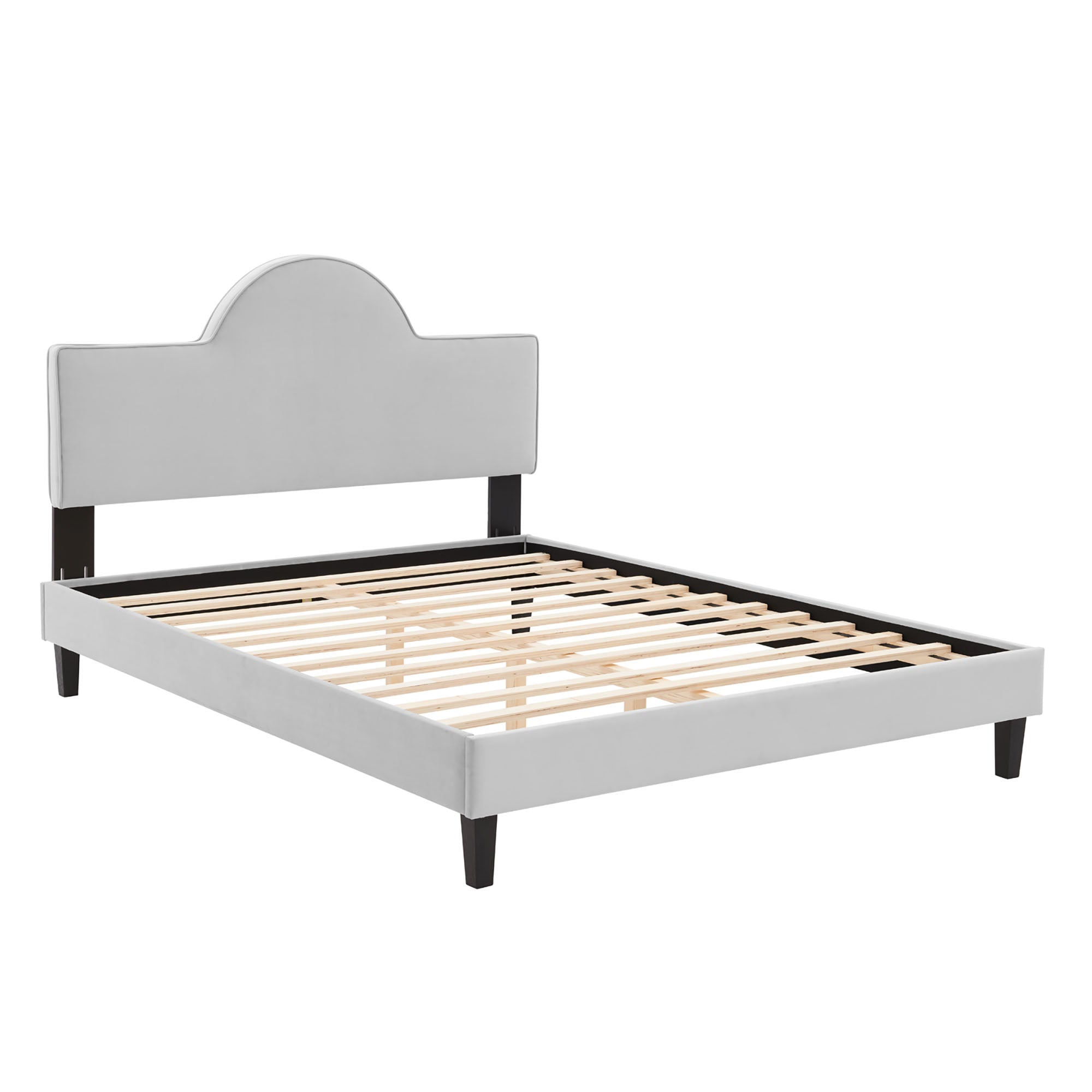 Soleil Performance Velvet Queen Bed