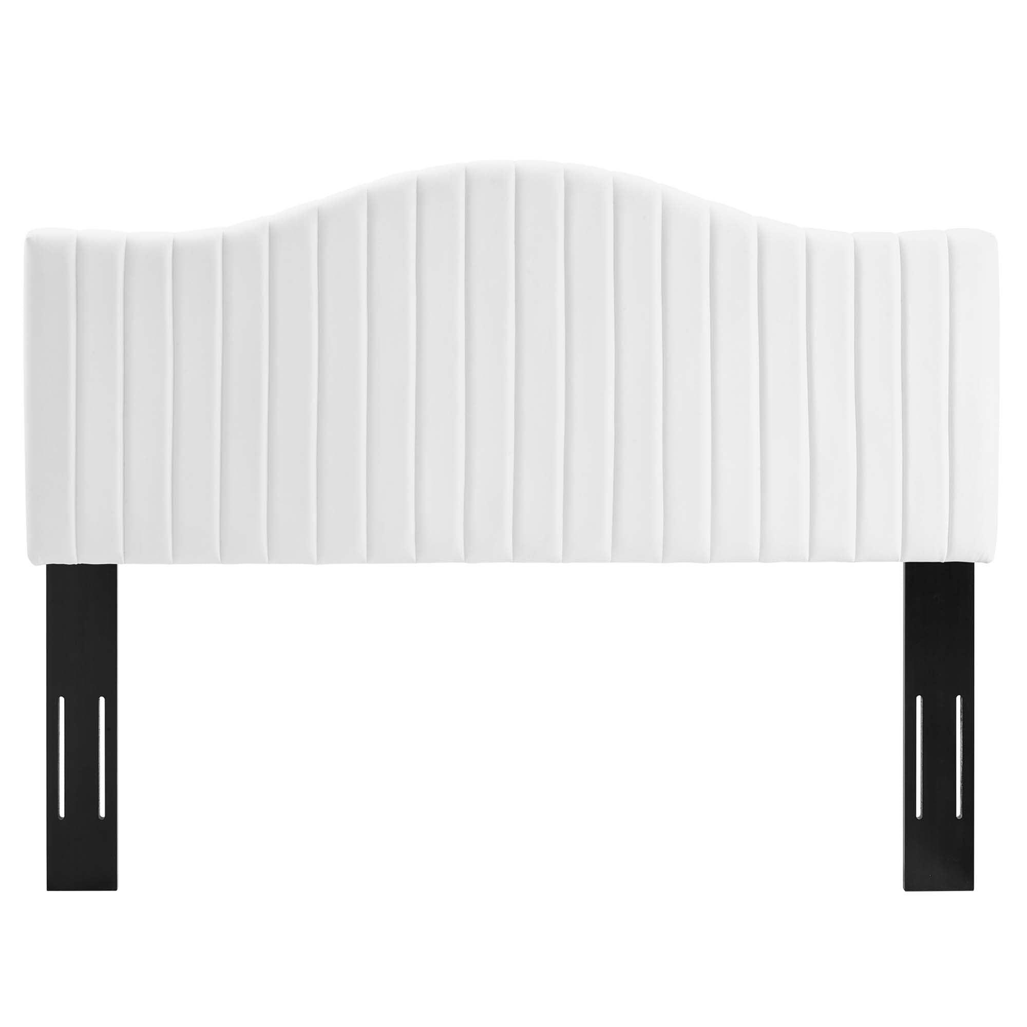 Brielle Channel Tufted Performance Velvet Twin Headboard