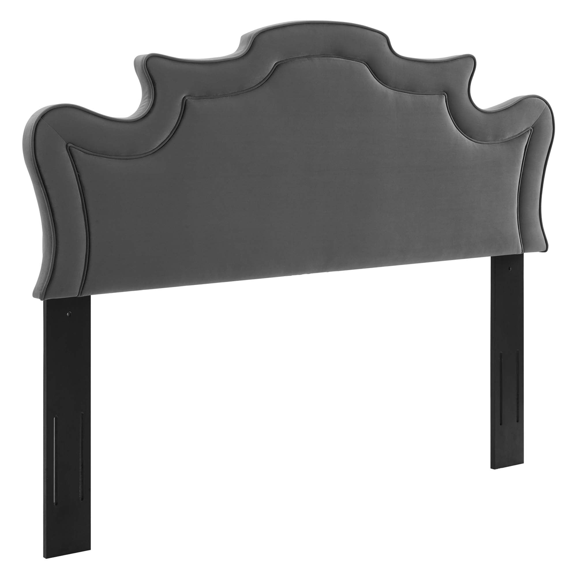 Evangeline Performance Velvet Full/Queen Headboard