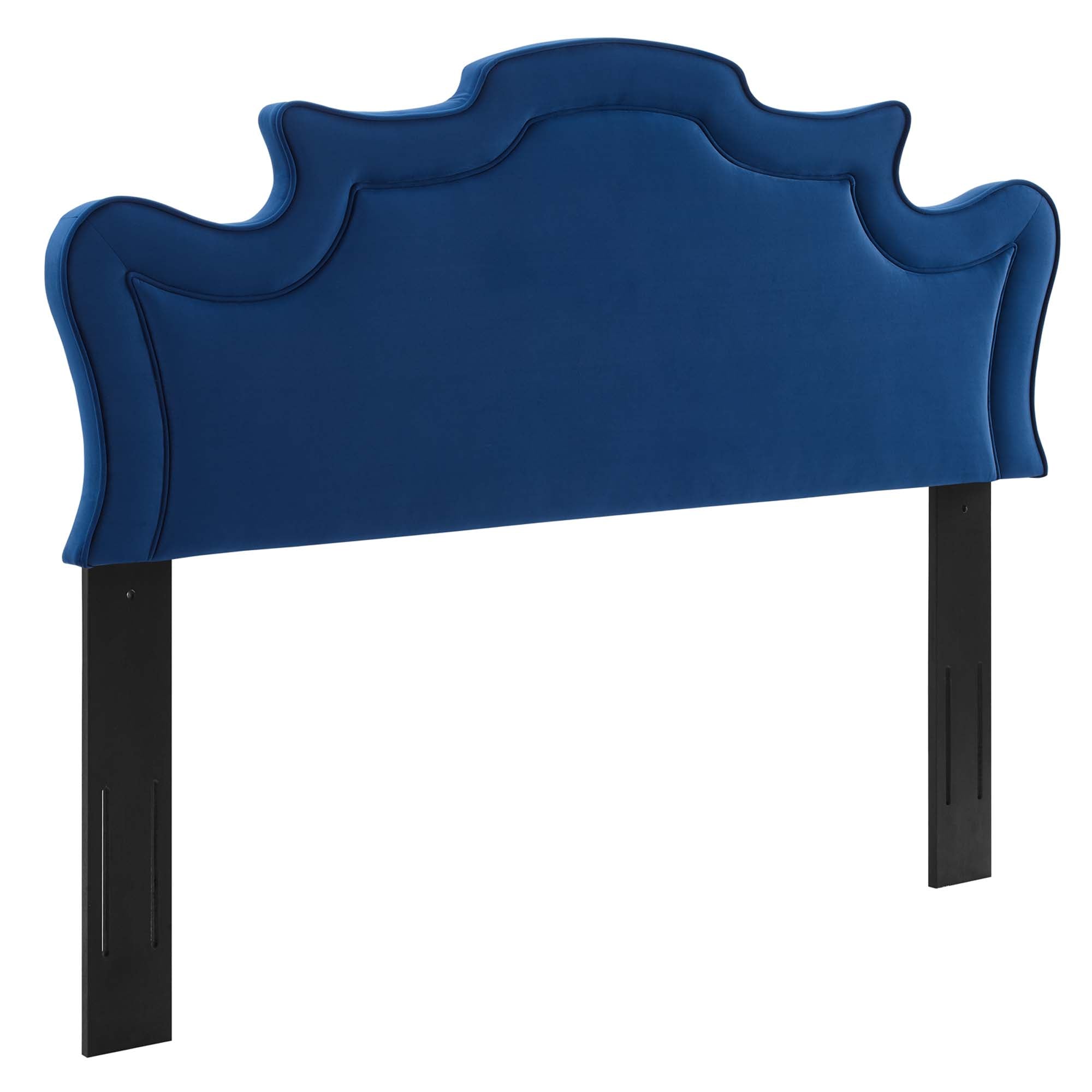 Evangeline Performance Velvet Full/Queen Headboard