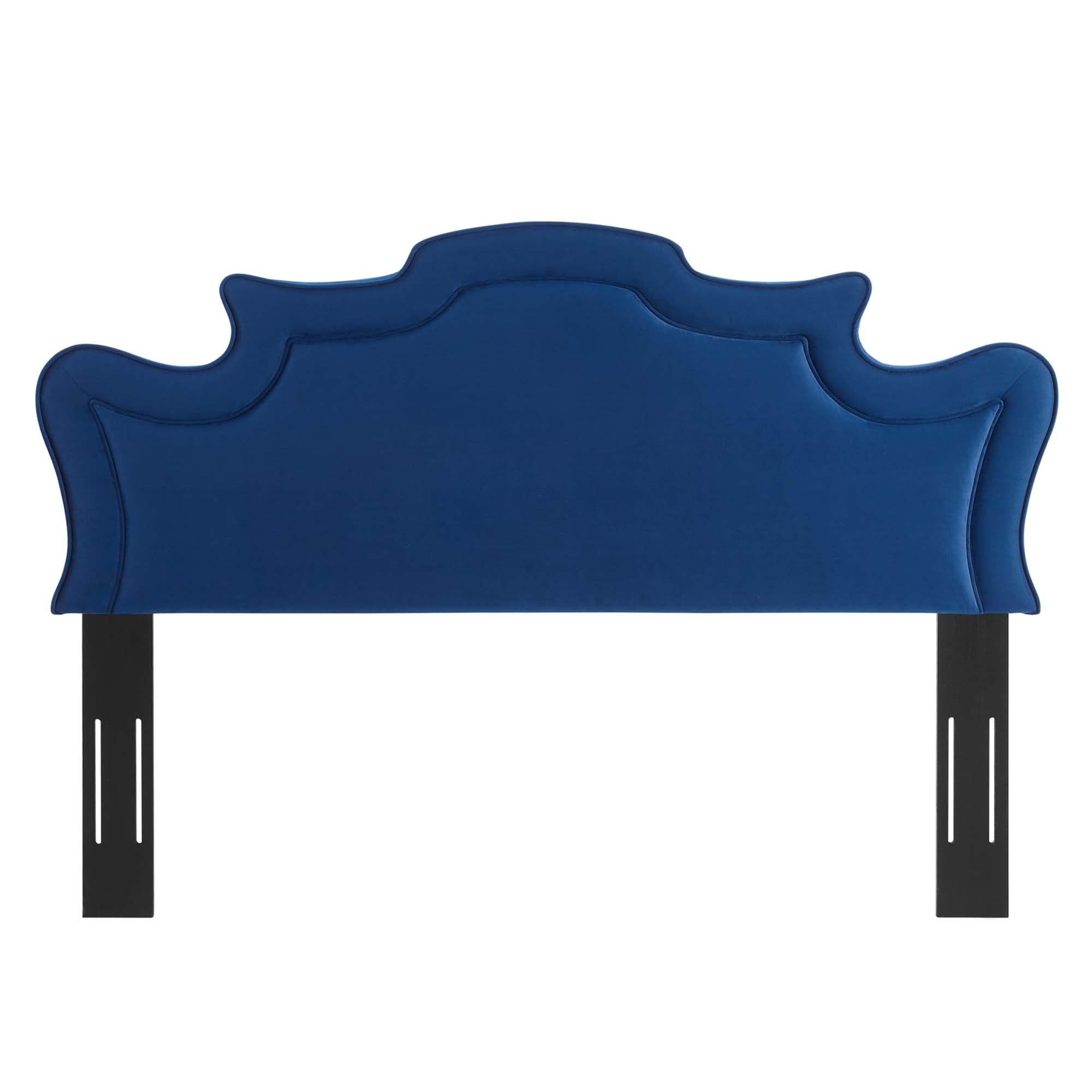 Evangeline Performance Velvet Full/Queen Headboard