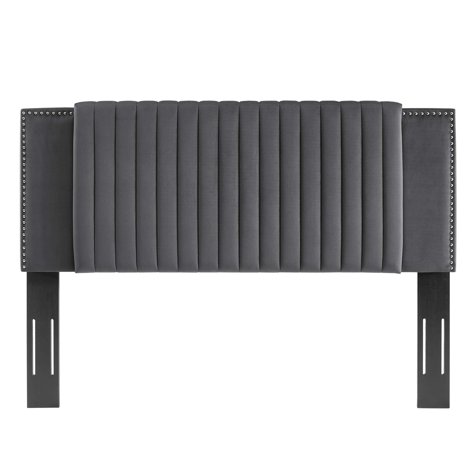 Felicity Channel Tufted Performance Velvet Twin Headboard