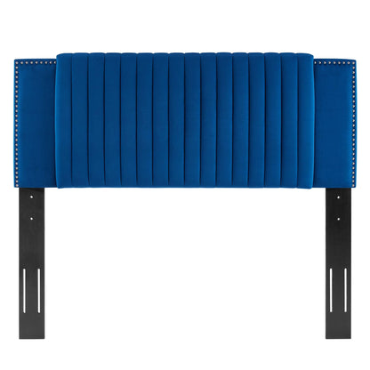 Felicity Channel Tufted Performance Velvet King/California King Headboard