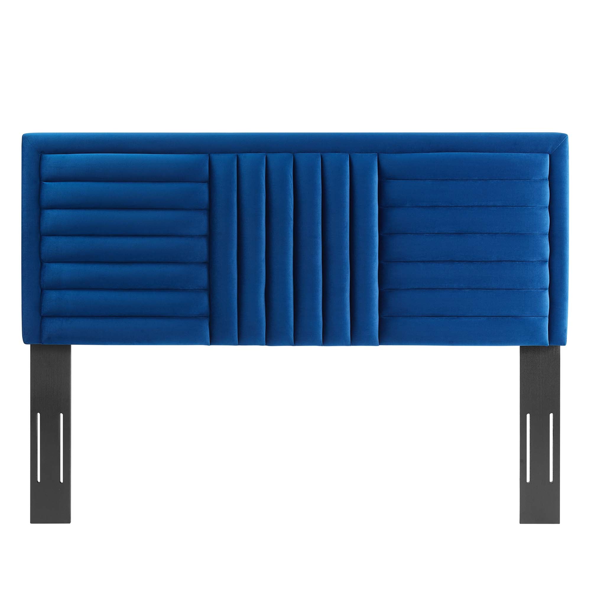 Believe Channel Tufted Performance Velvet Twin Headboard