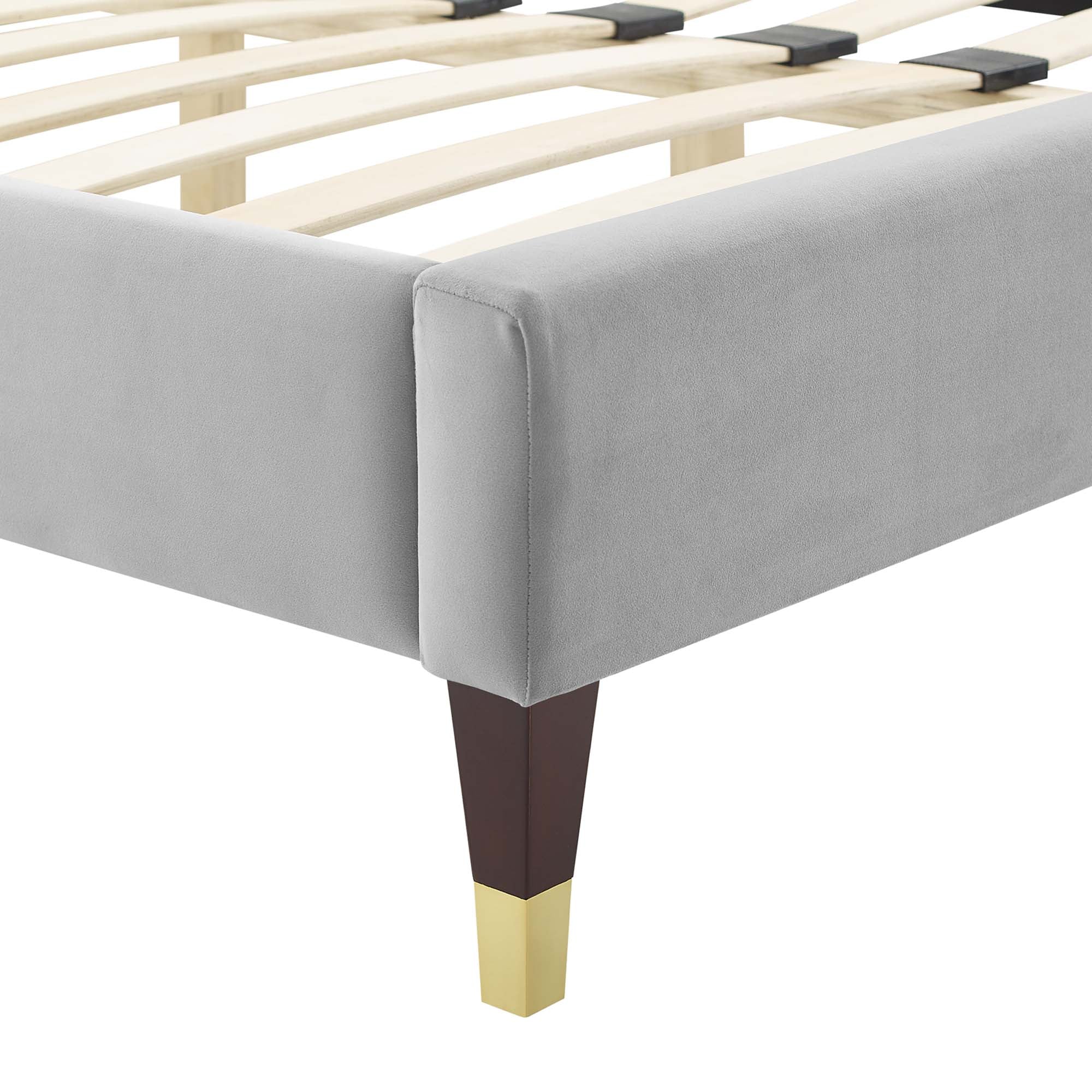 Current Performance Velvet Full Platform Bed