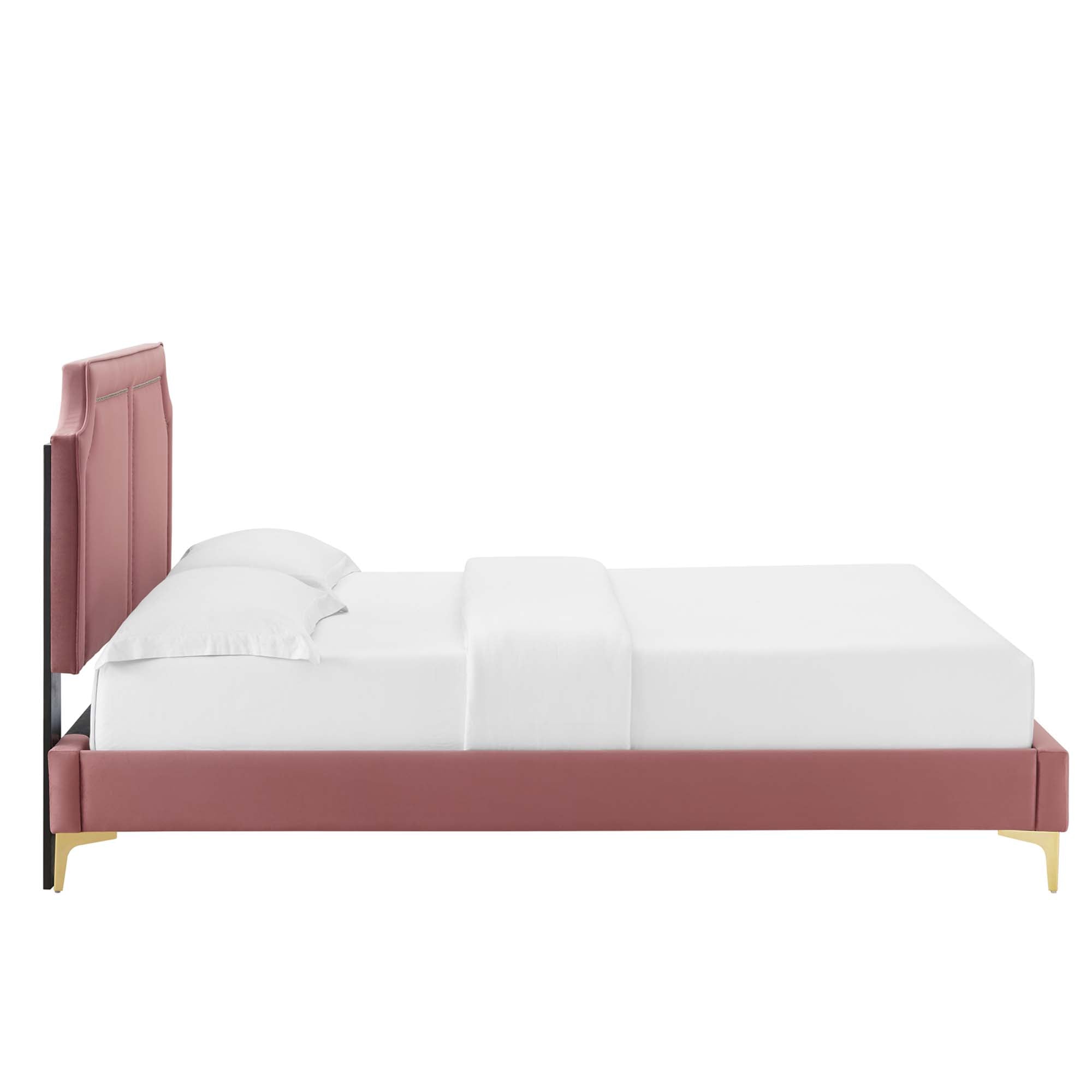 Novi Performance Velvet Twin Bed