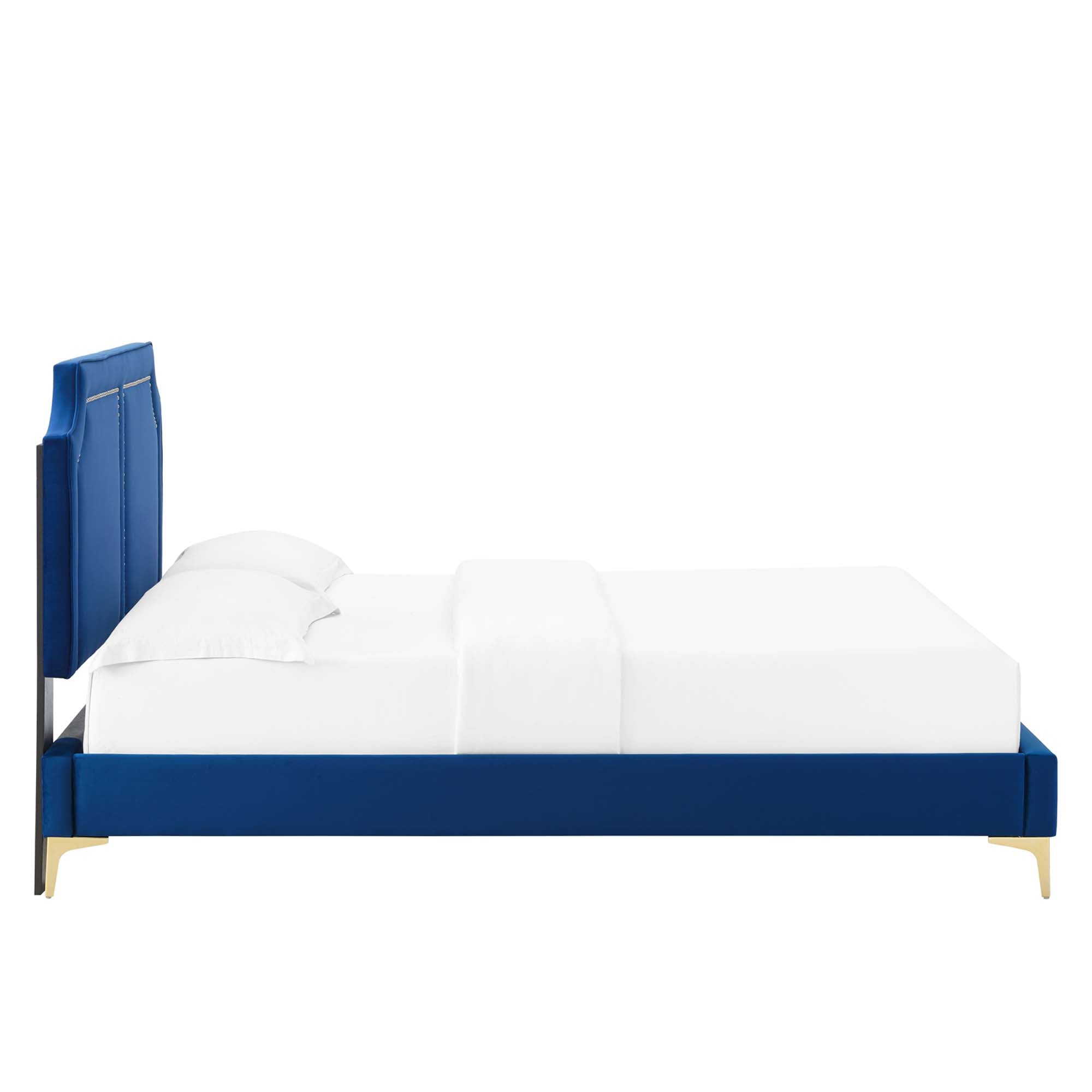 Novi Performance Velvet Twin Bed