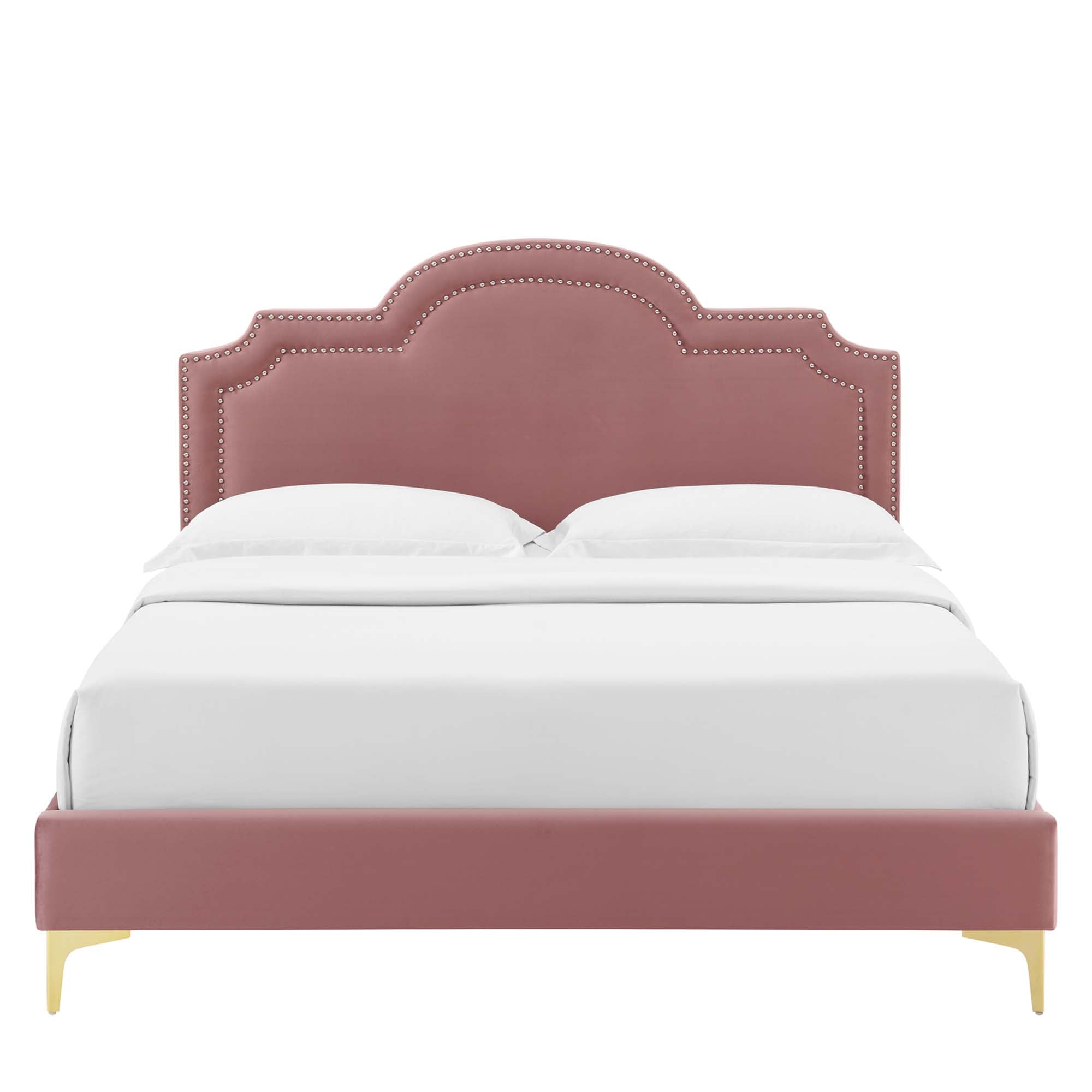 Aviana Performance Velvet Twin Bed