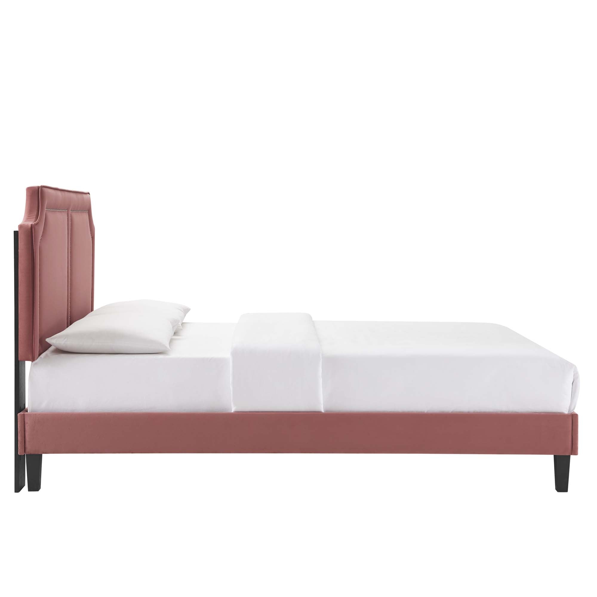 Novi Performance Velvet Twin Bed